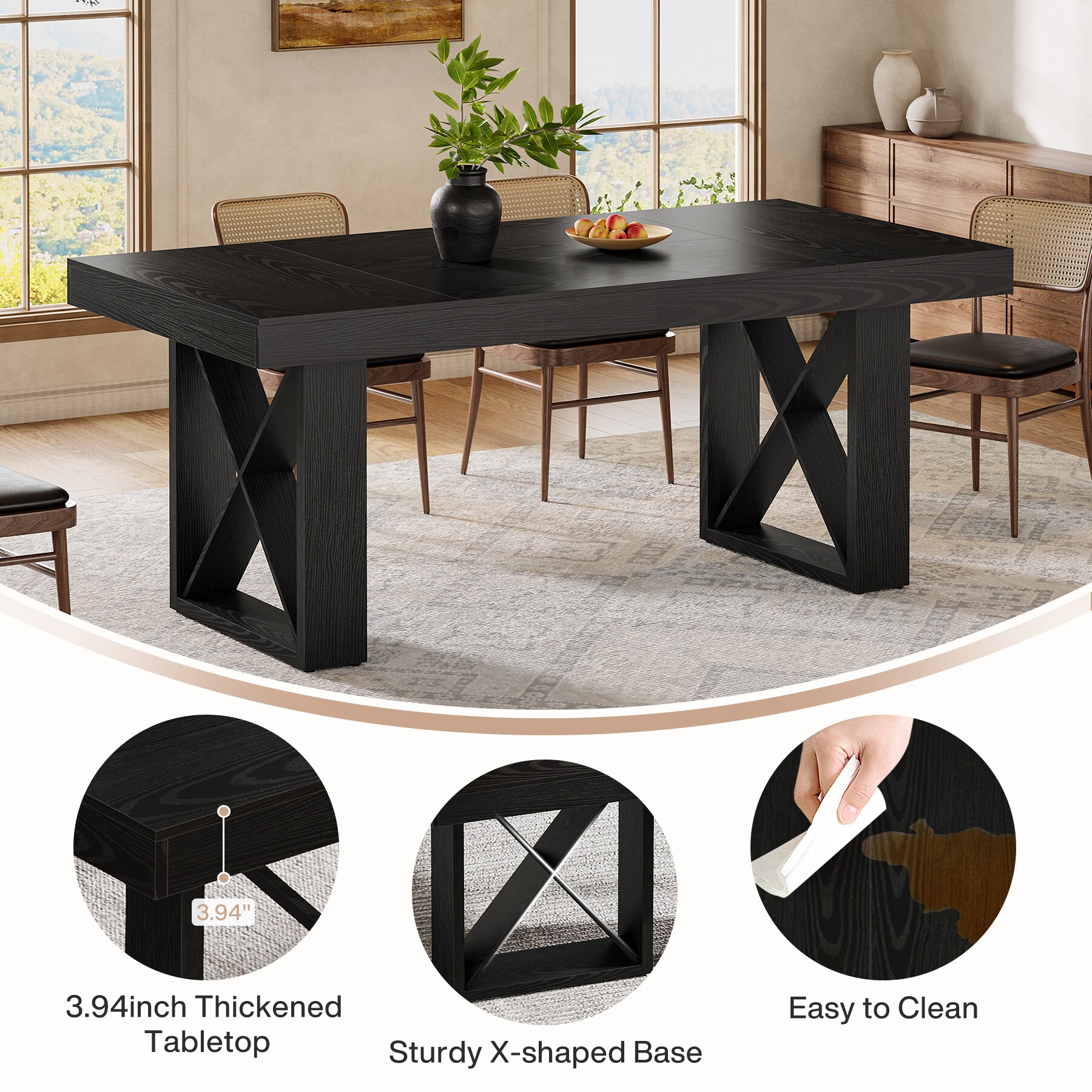 Tribesigns LWOYJL-0869YY Dining-Tables - View #5