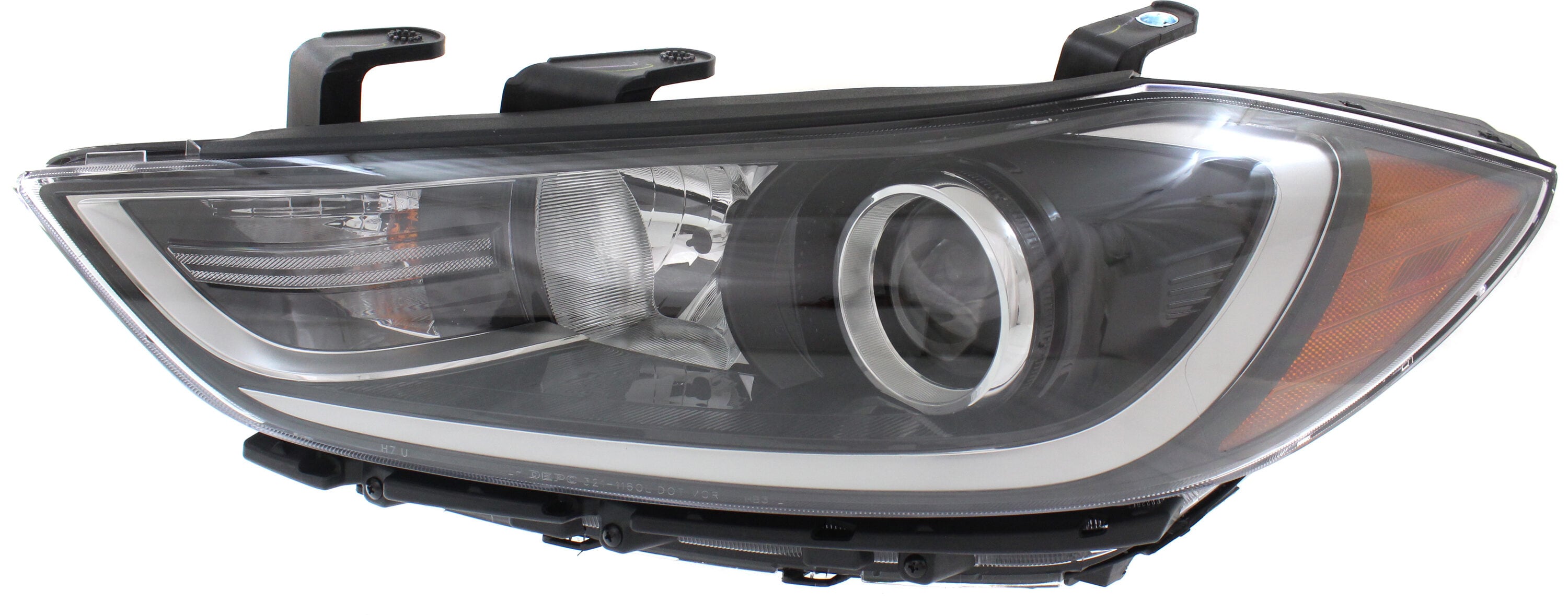 Garage-Pro JCWRH10010018GP Driver Side Headlight, With bulb(s), Halogen, Without Daytime Running Light, Korea Built