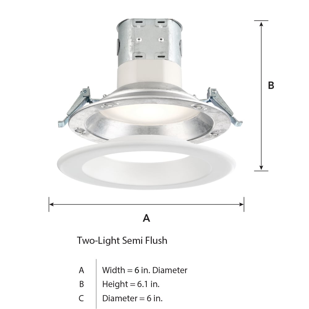 Designers Fountain EV608947WH40 Recessed-Kits - View #4
