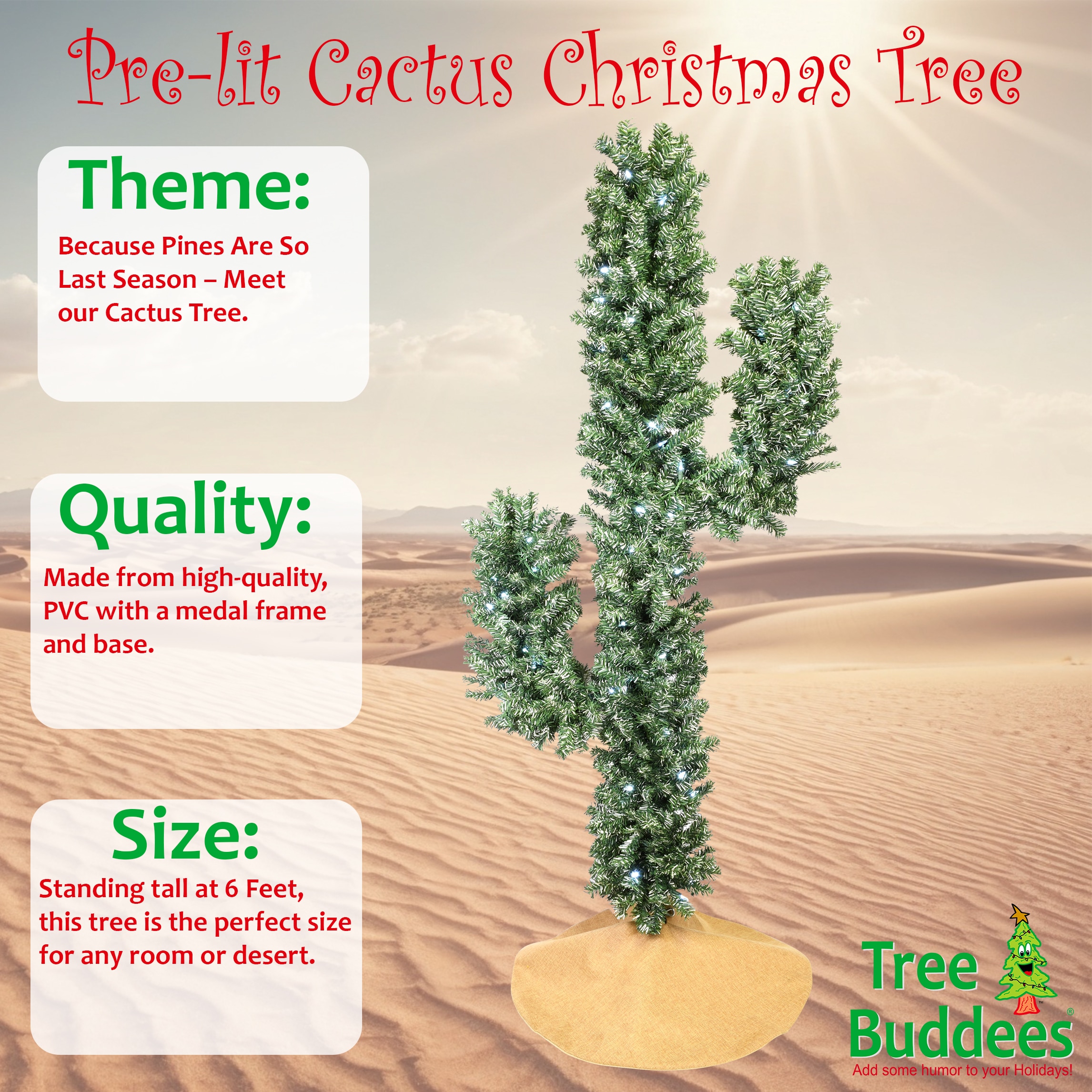 Tree Buddees 610 Artificial-Christmas-Trees - View #2