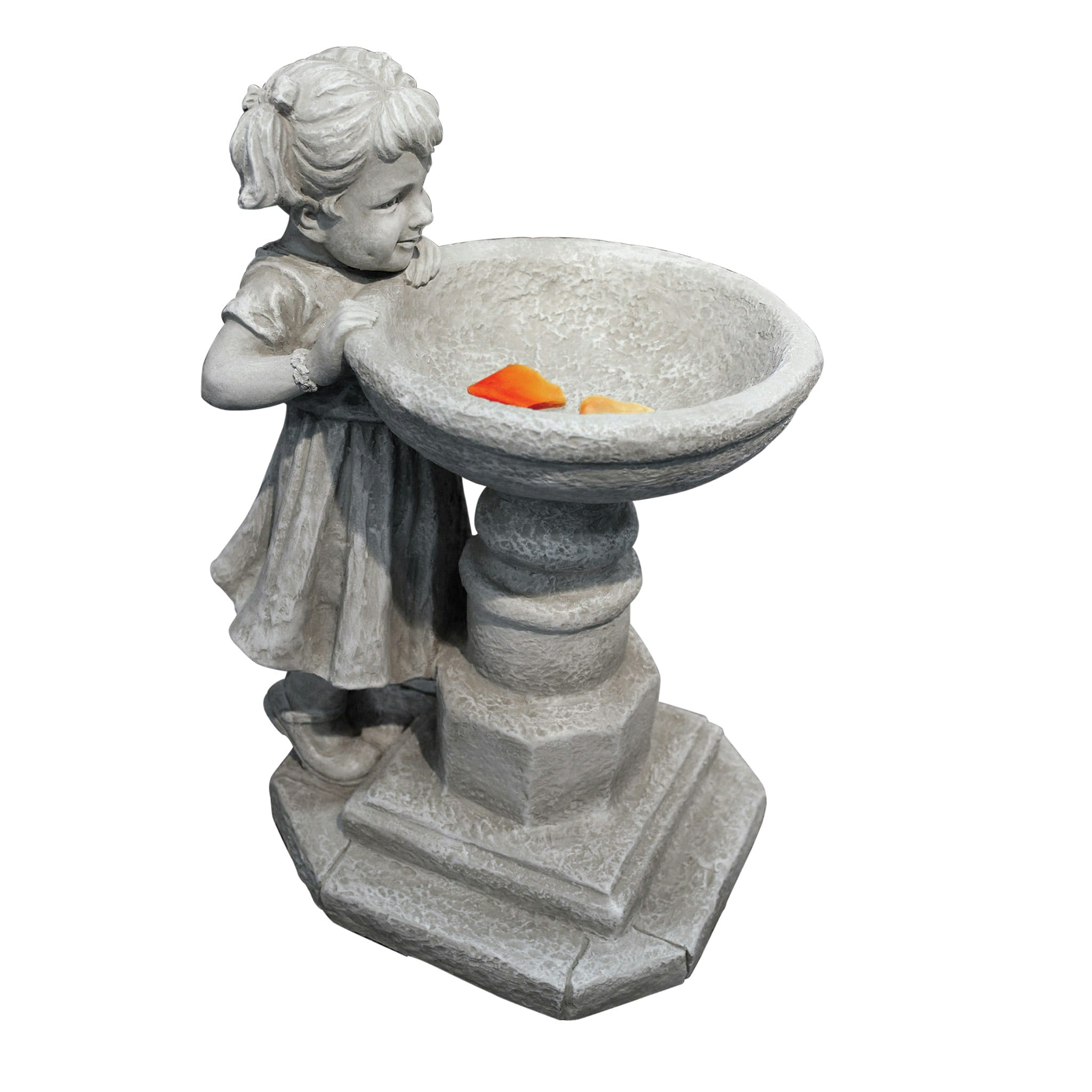 Design Toscano SH38018613 17.5-Inches H x 14-Inches W Multiple colors/finishes Children Garden Statue
