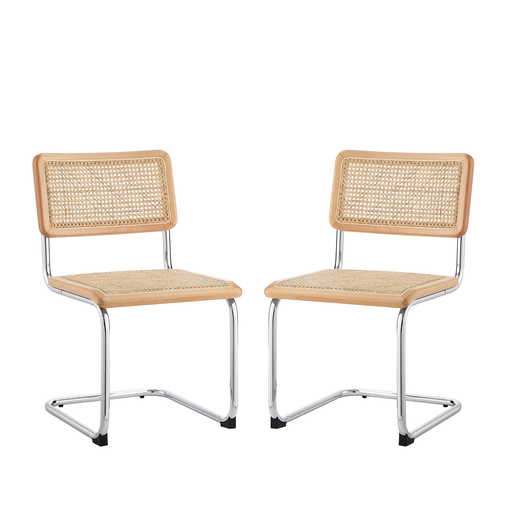 Loft Lyfe DC464-35AK-LS Set of 2 Anslee Traditional Dining Side Chair (Metal Frame)
