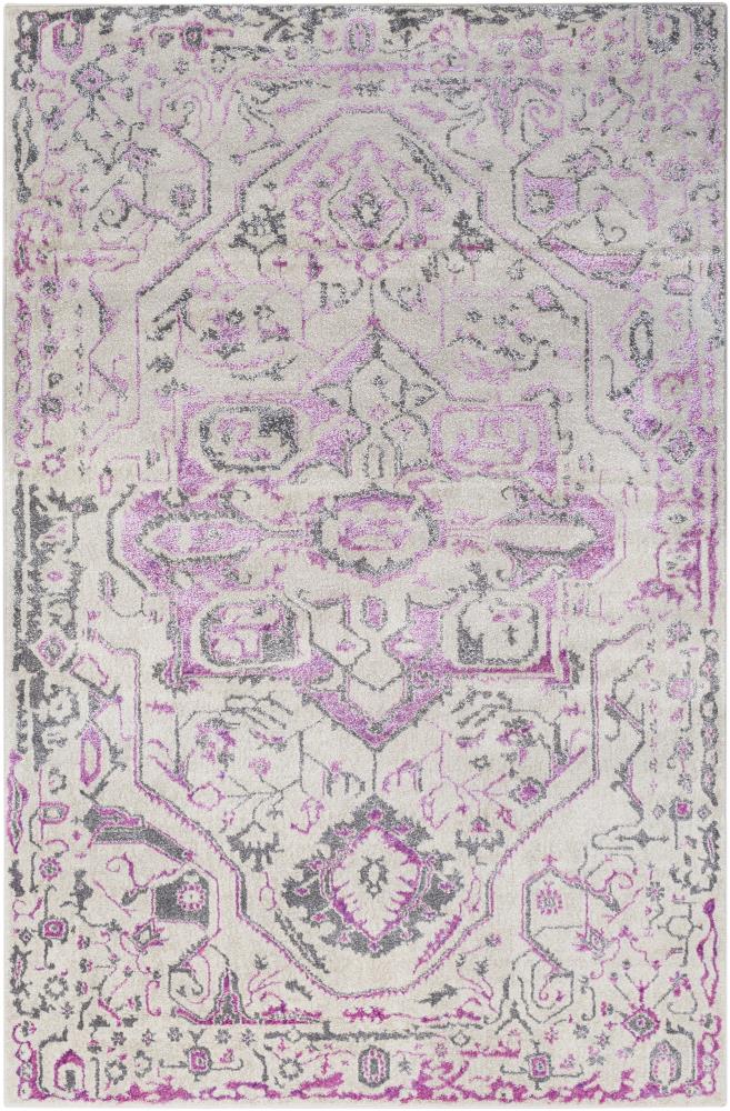 Surya MRH2318-5373 Marrakesh 5 X 8 (ft) Pink Medallion Oriental Area Rug