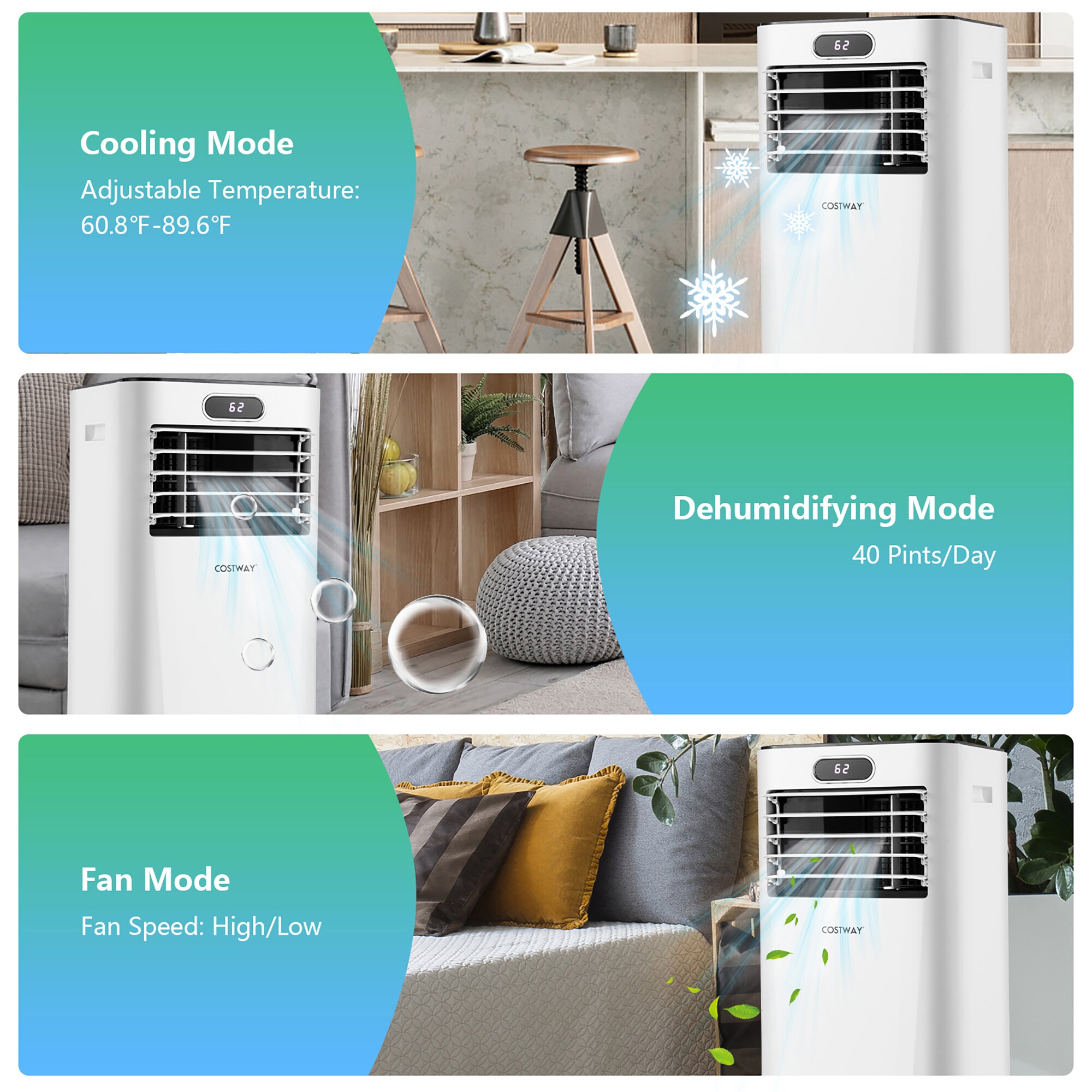Costway LWS00205 Portable-Air-Conditioners - View #5