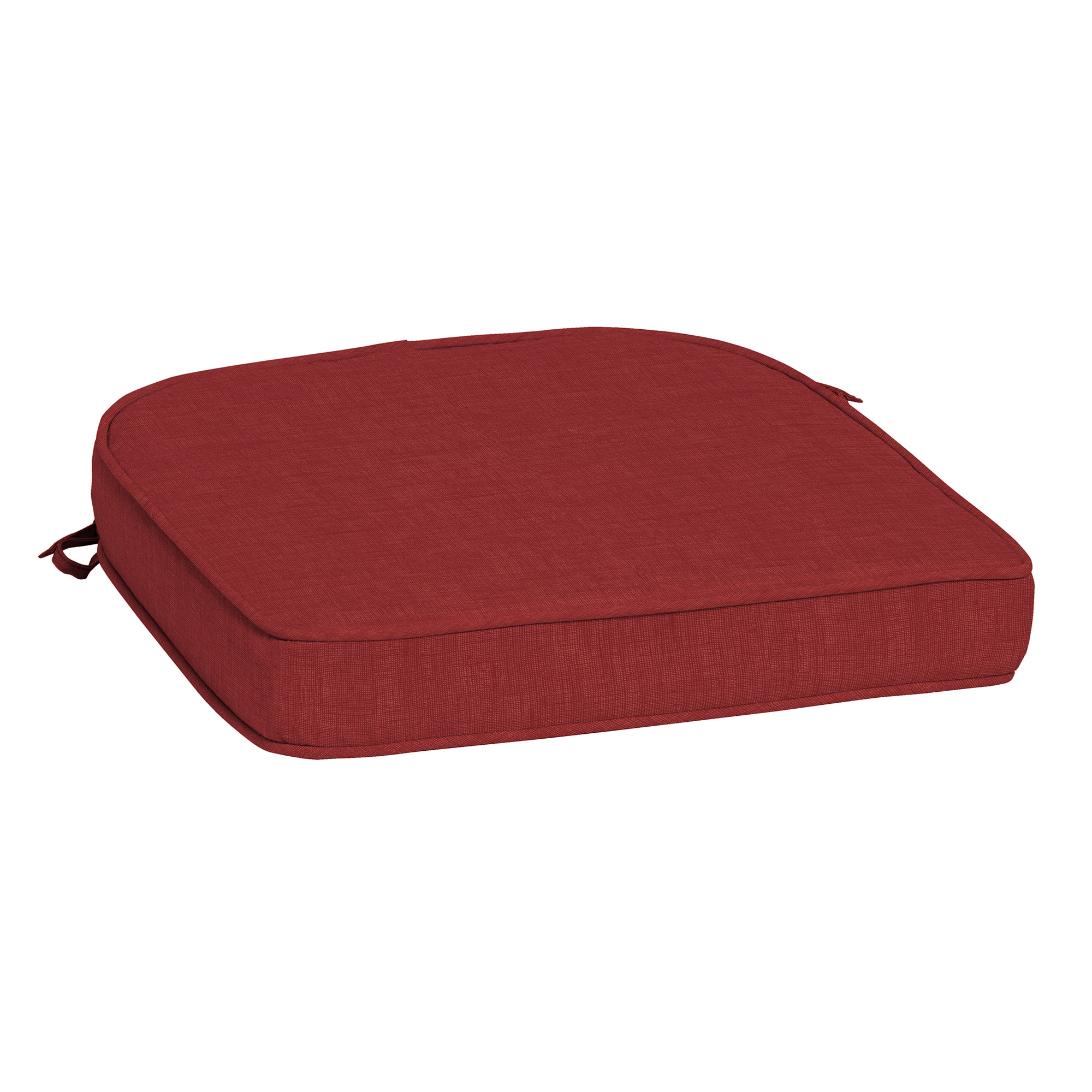 ARDEN TG06F01B-DKZ1 ProFoam Essentials 19-in x 20-in Ruby Red Leala Patio Chair Cushion