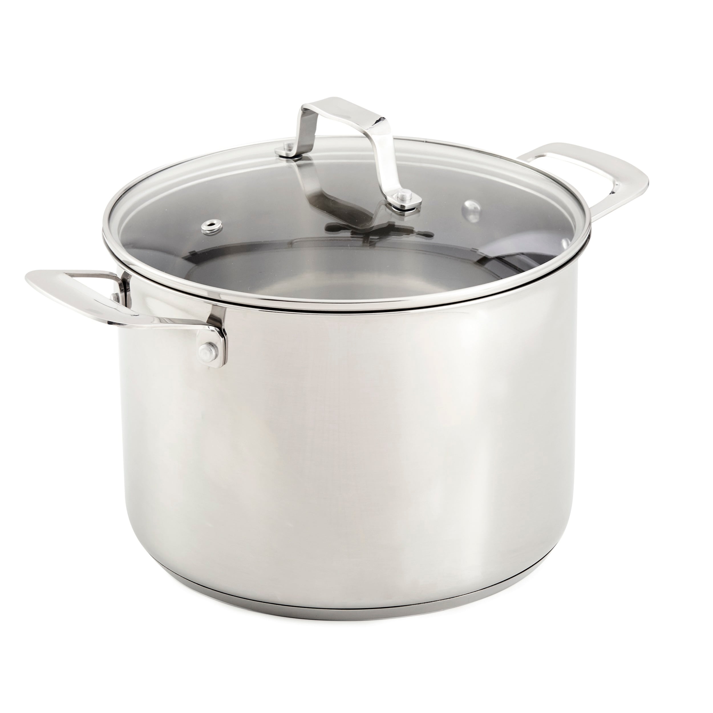 Hastings Home Pots 6-Quart Stainless Steel Stock Pot in the Cooking Pots  department at