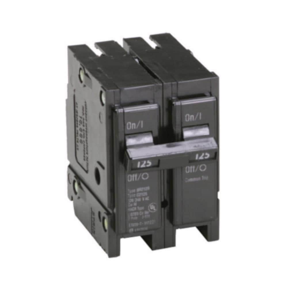 Eaton 372101 Type BR 125-amp 2 -Pole Standard trip Plug-On Neutral Circuit Breaker