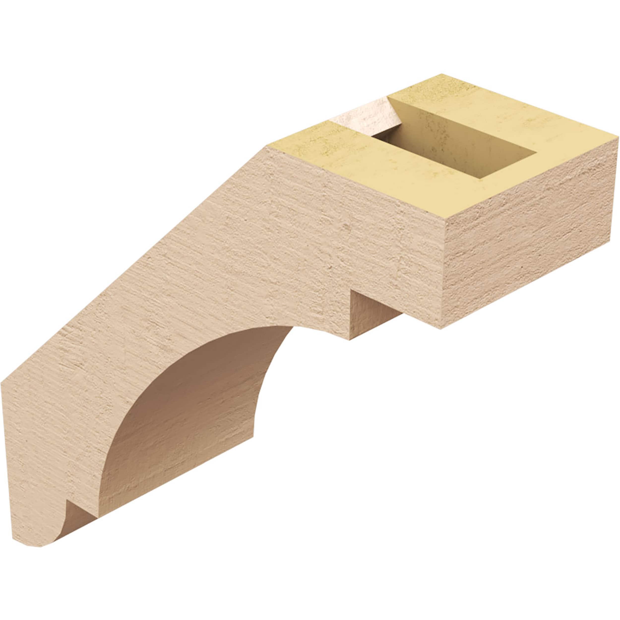 Ekena Millwork BRCUR03X08X08ASPRCPR braces - View #12