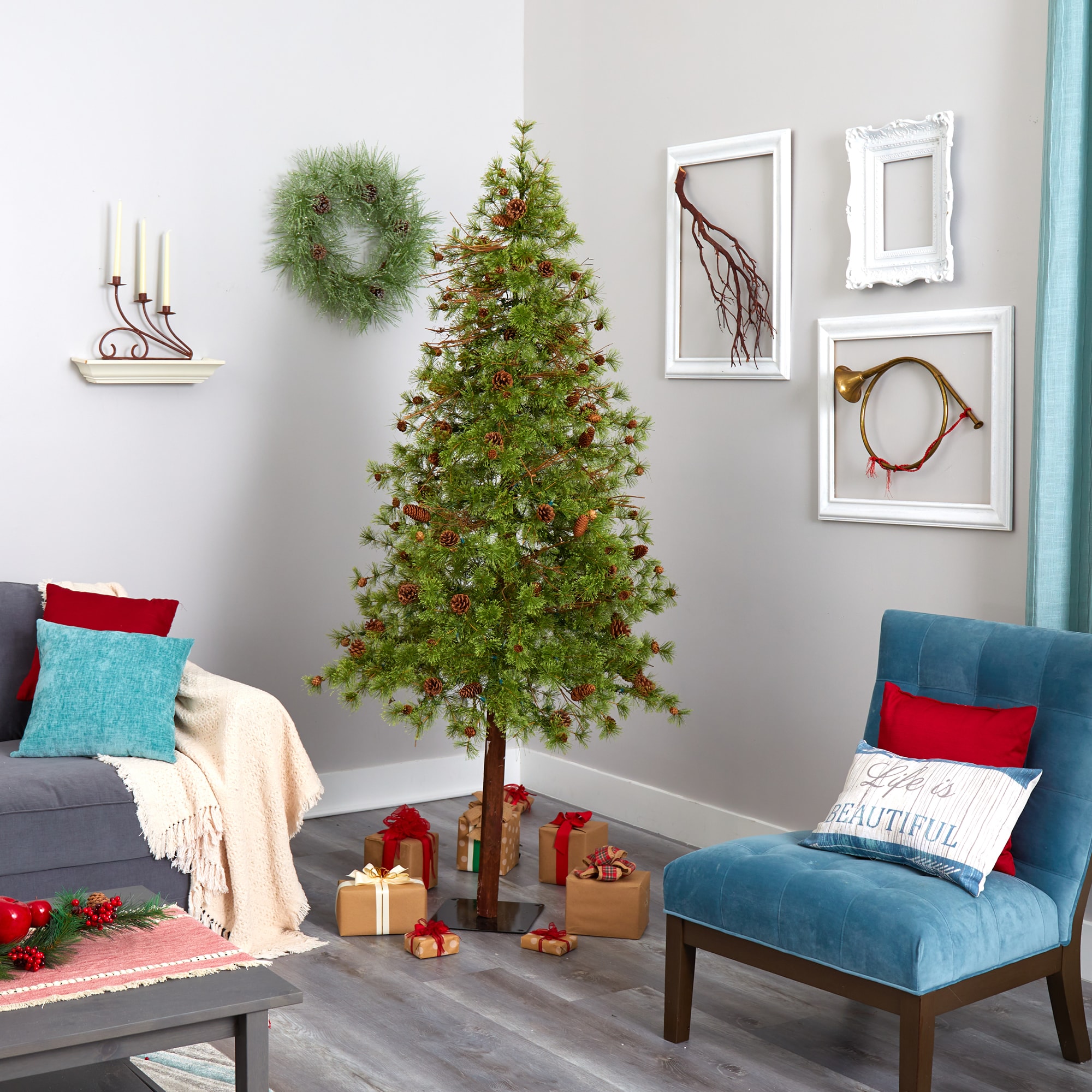 Nearly Natural T1435 Artificial-Christmas-Trees - View #9