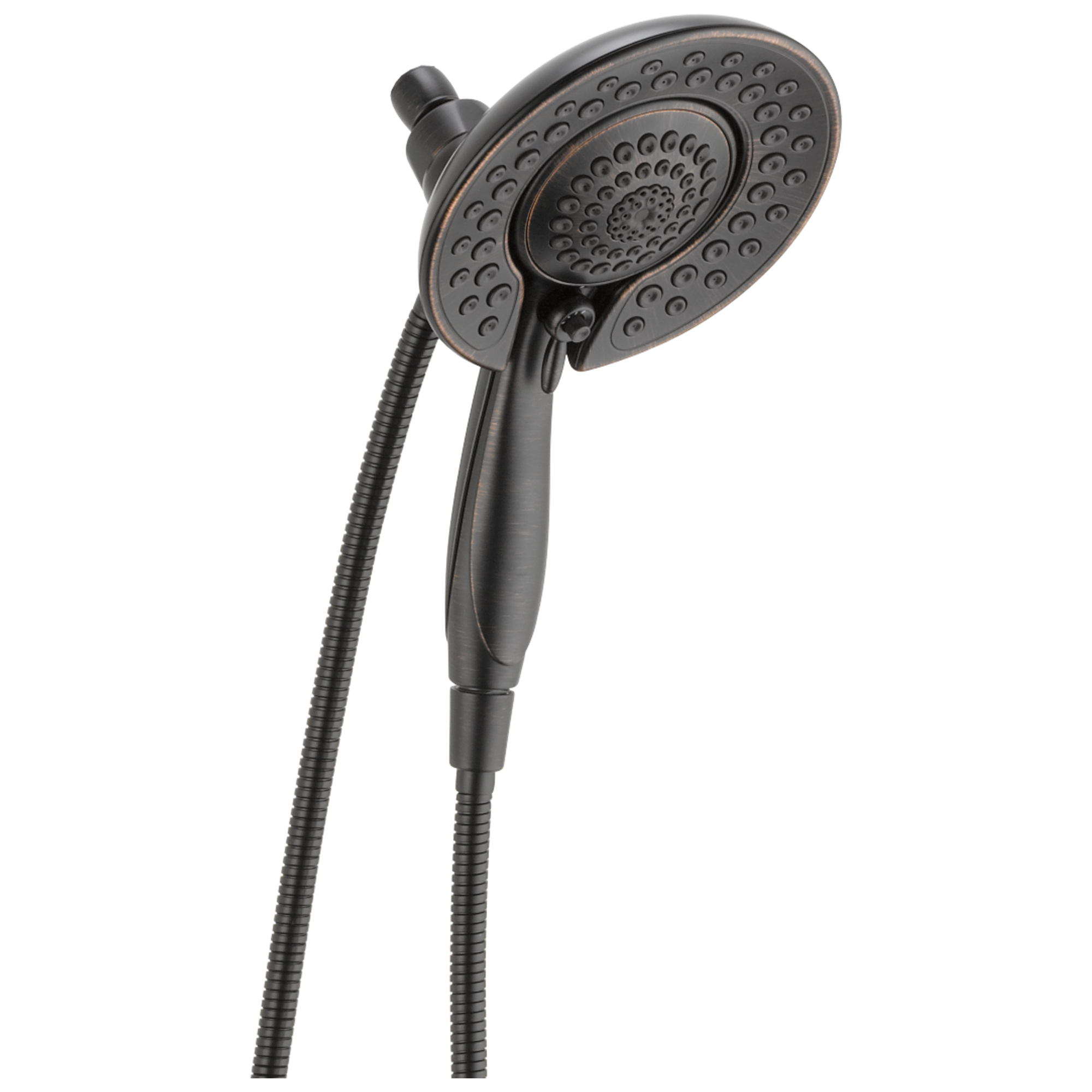 Delta 58569-RB-PK 5.0 -Spray Venetian Bronze 6.81-in Round Dual/Combo Shower Head 1.75 GPM