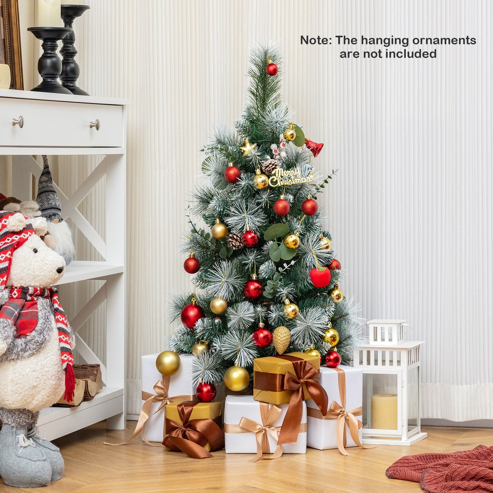 WELLFOR CM-HGY-23541US Artificial-Christmas-Trees - View #3