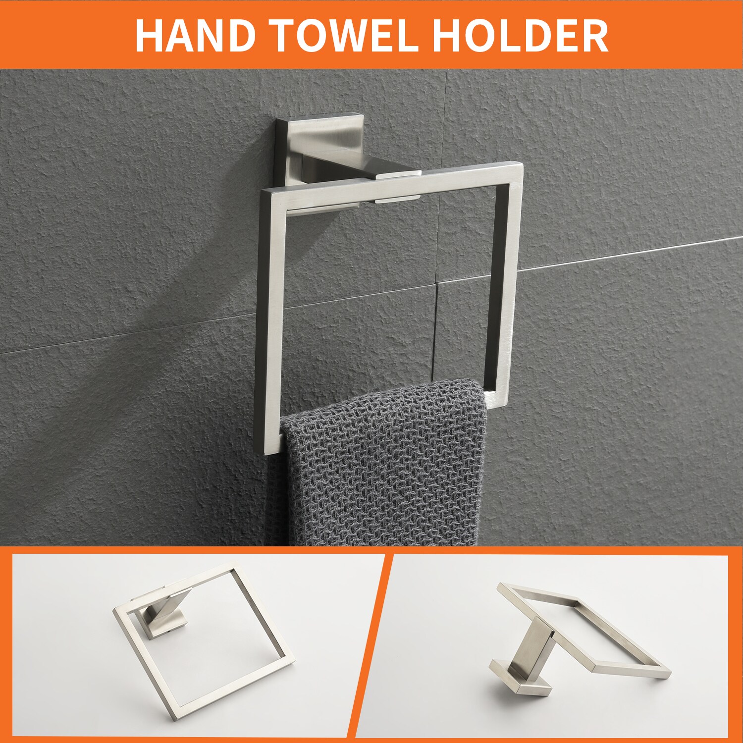 WELLFOR MLZD11DGR Decorative-Bath-Hardware-Kits - View #4