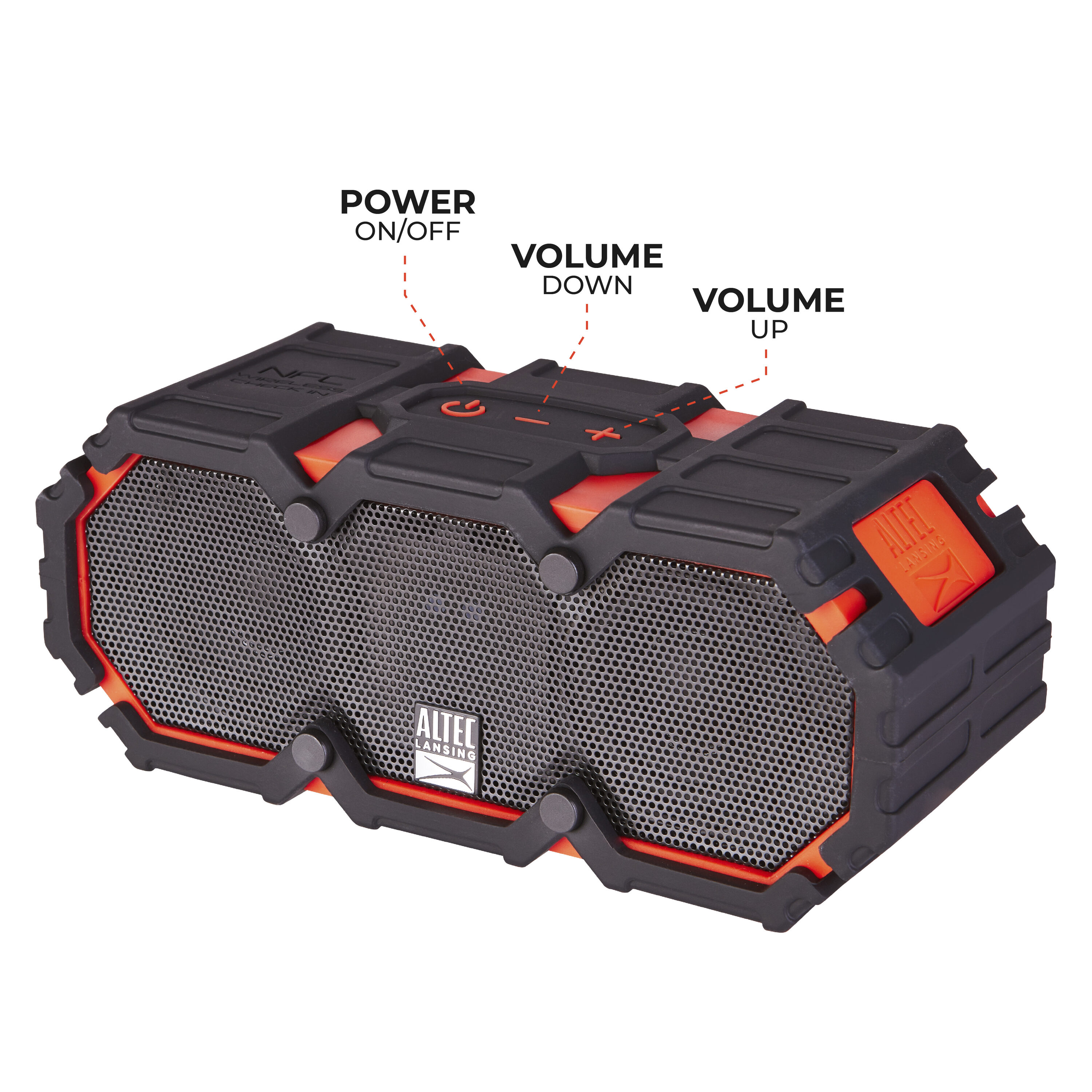 Altec Lansing IMW577-DR Portable-Speakers - View #4
