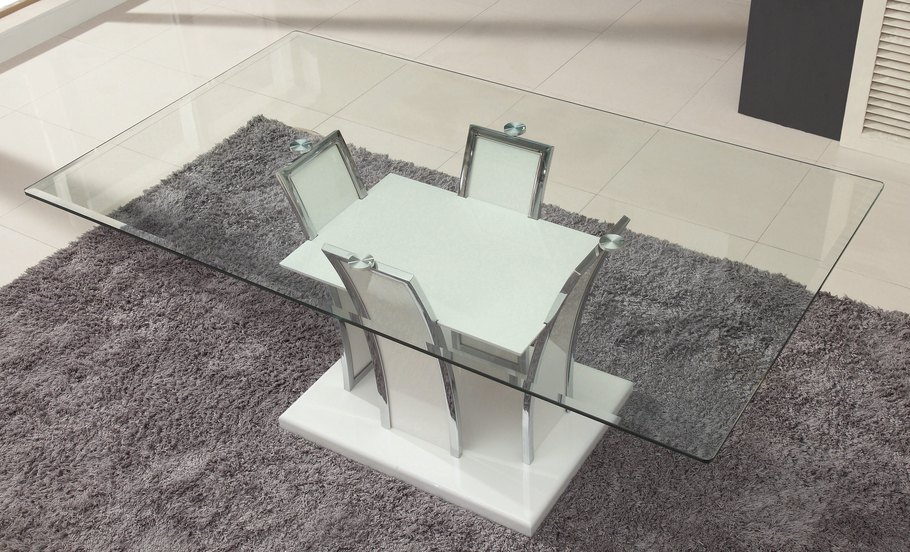 Furniture of America IDF-8372WH-T Dining-Tables - View #10