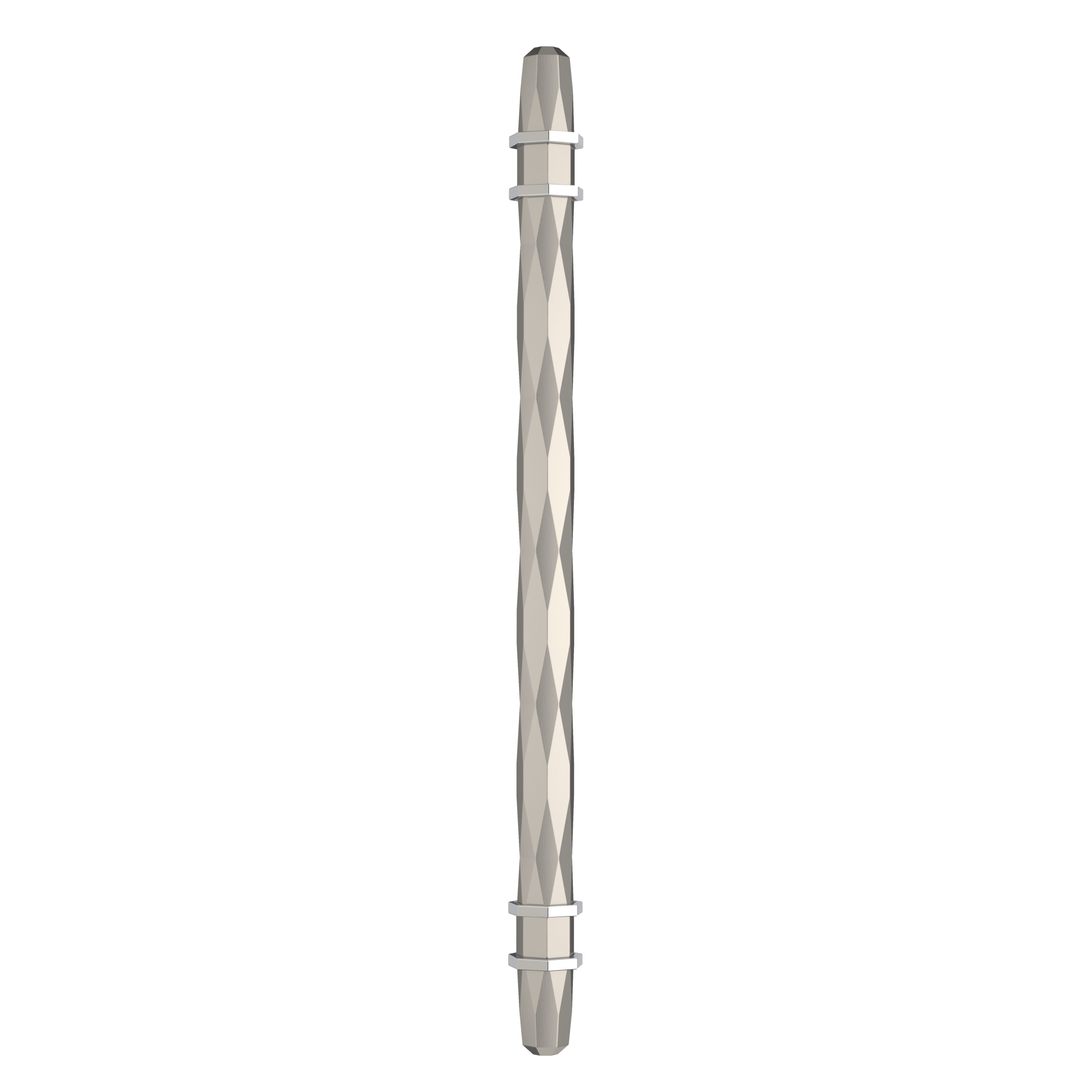 Brushed Nickel Modern Cabinet Bar Pull with Mounting Hardware