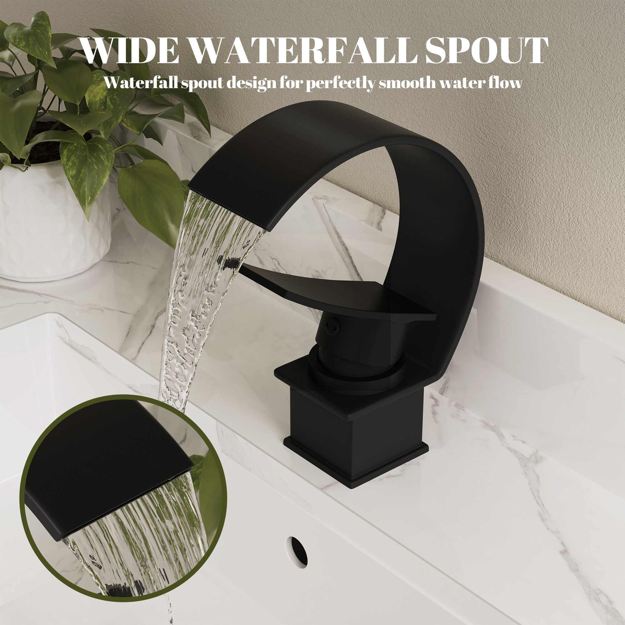 CASAINC M6609-A-10-MB Lavatory-Faucets - View #6