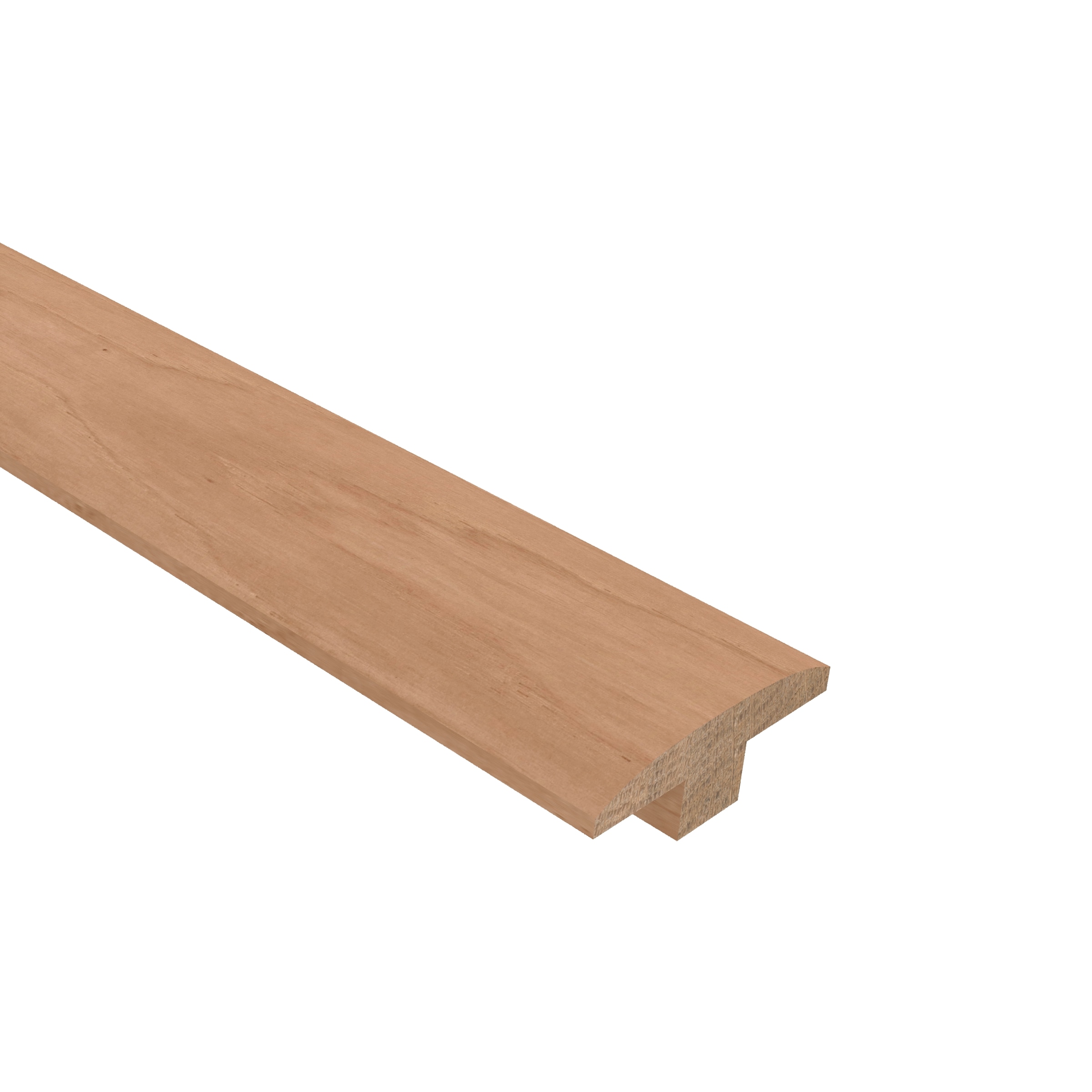 CALI 7601100419 Varietals Natural Hickory Prefinished 0.67-in T x 1.97-in W x 74.8-in L Wood T-moulding