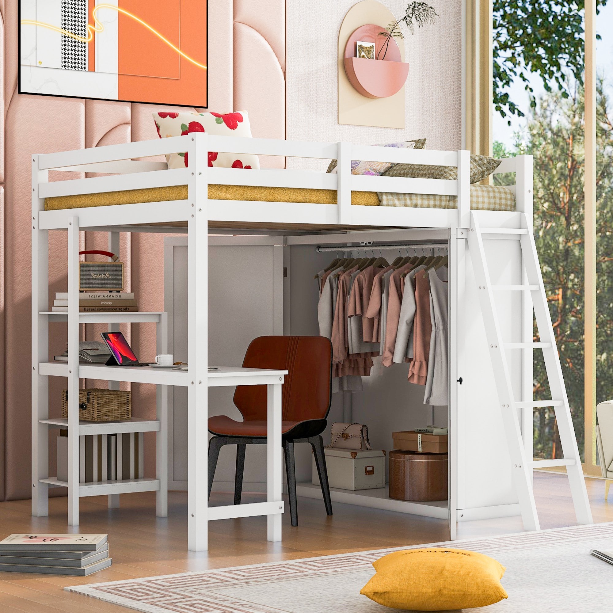 Lowes loft bed discount