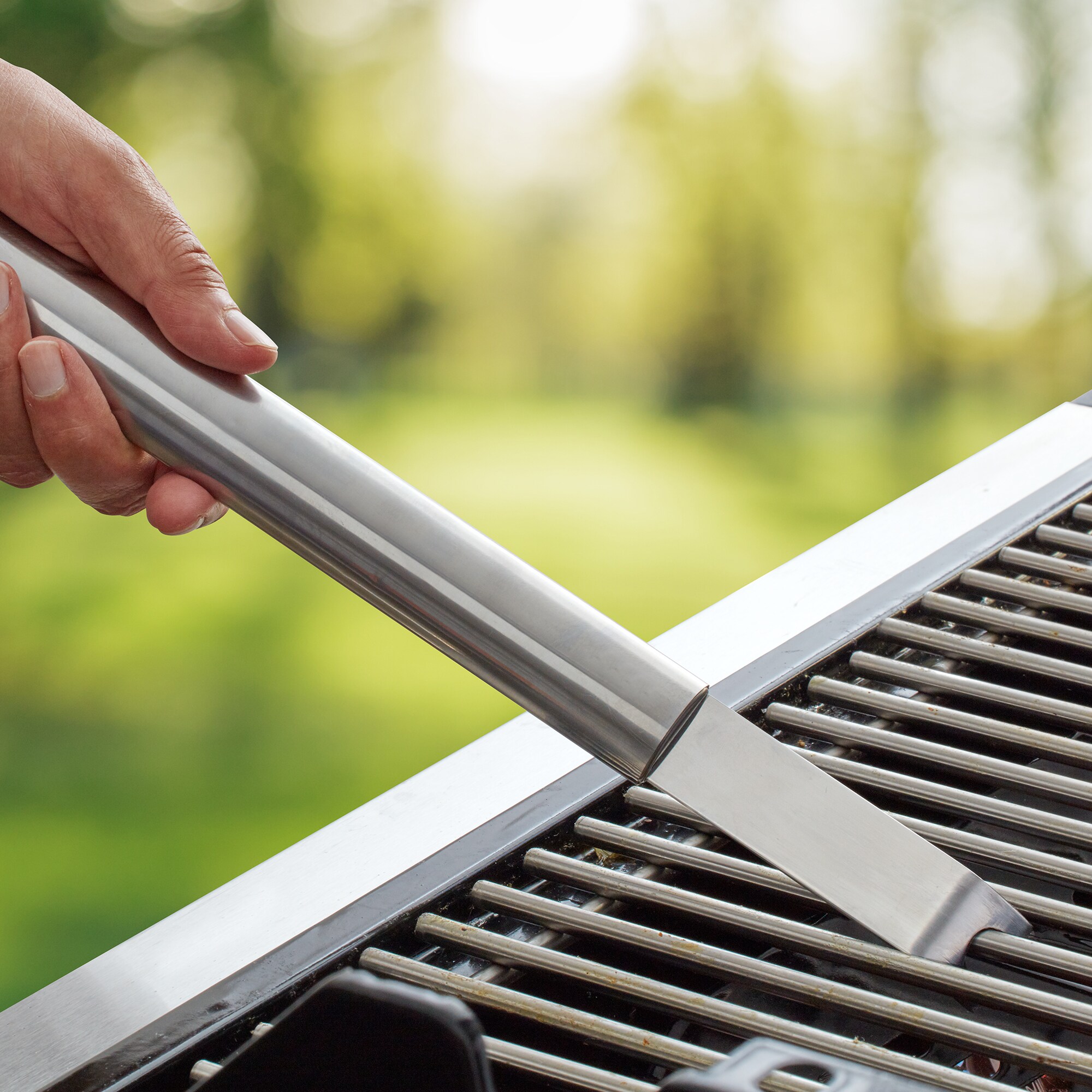 SKUSHOPS BBQ Grill Cleaning Brush Stainless Steel Barbecue Cleaner