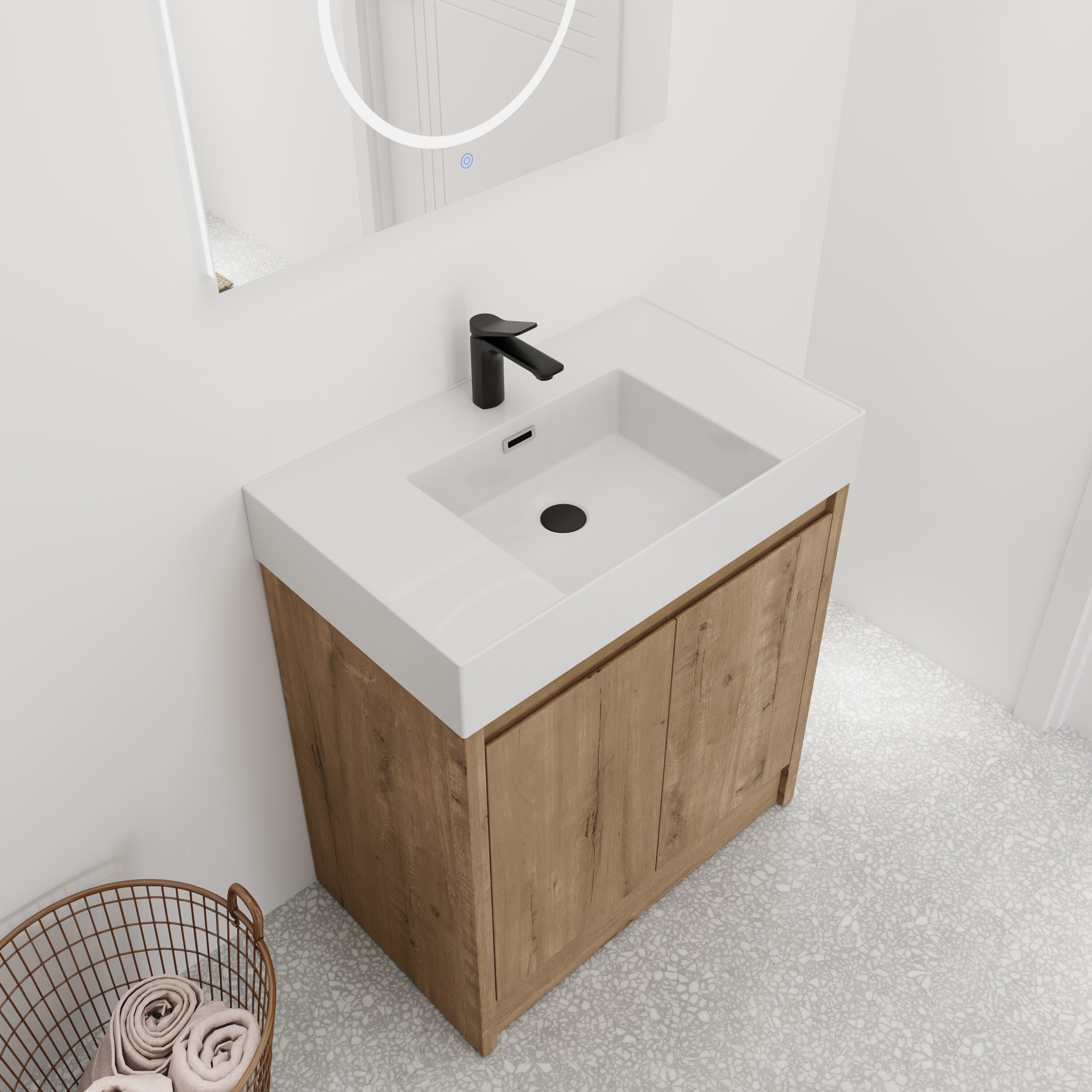 Forclover QNM-0424-IMO Bath-Vanity-Combo - View #2