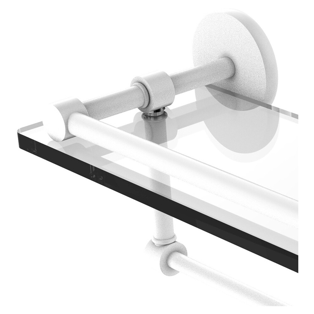 Allied Brass P1000-1PT/16-GAL-WHM Bathroom-Shelves - View #2