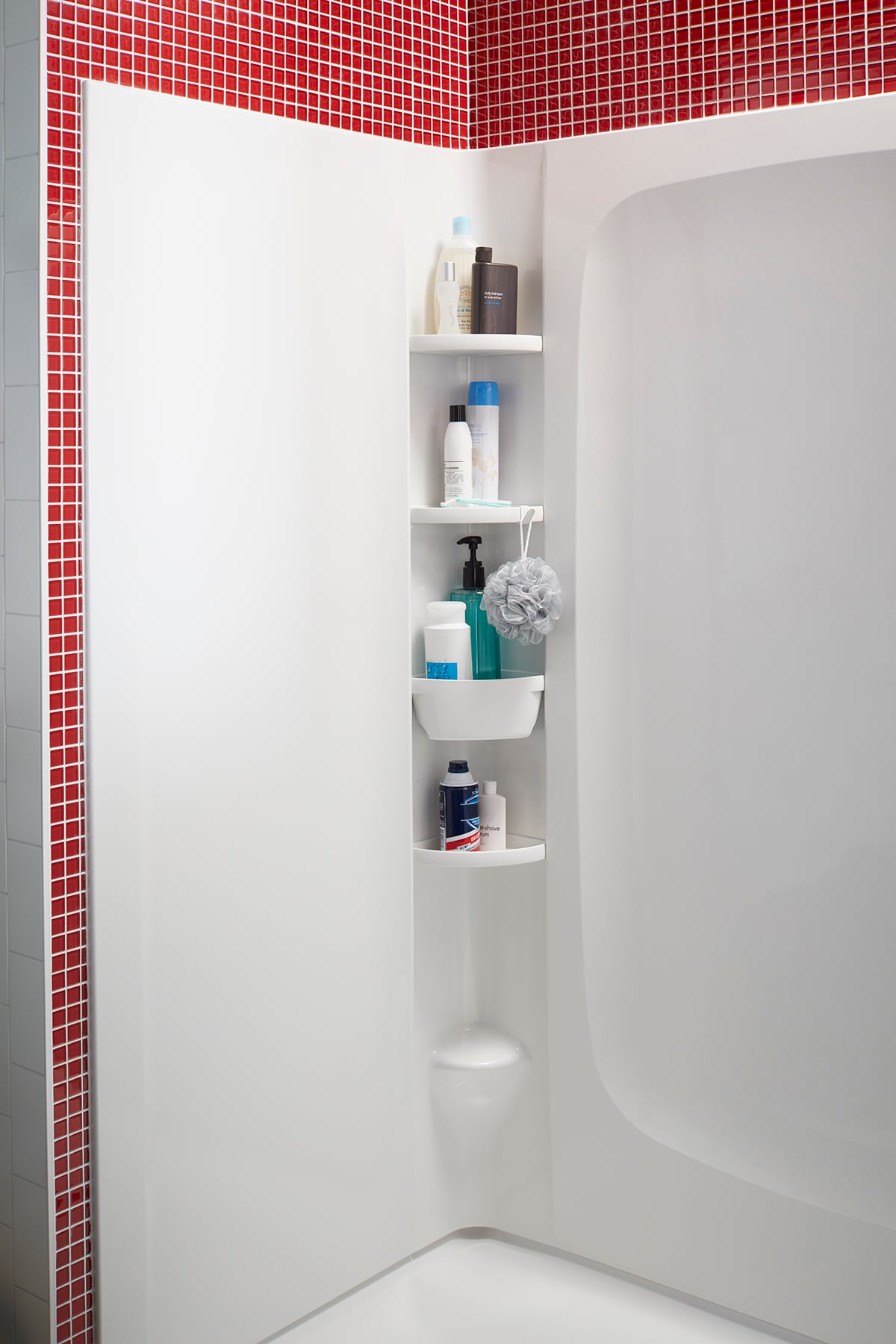 Shower corner shelf question. - Ceramic Tile Advice Forums - John