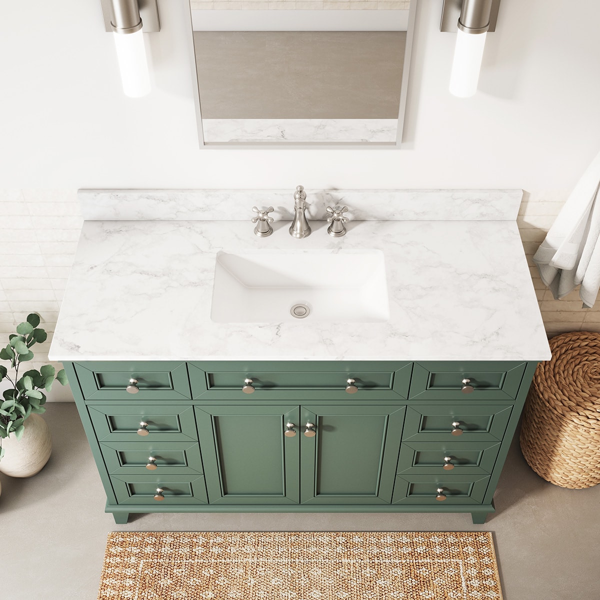allen + roth LOWE48VPN Bath-Vanity-Combo - View #9