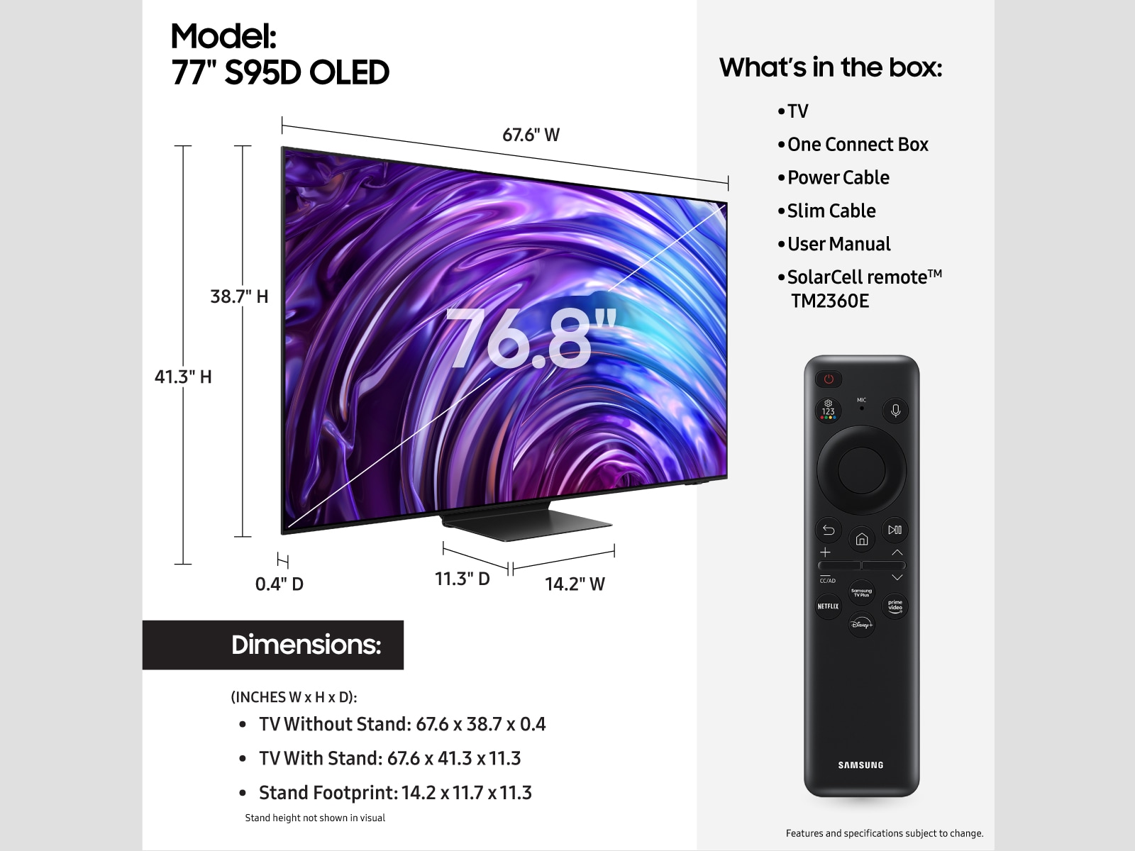 Samsung QN77S95DAFXZA tvs - View #5