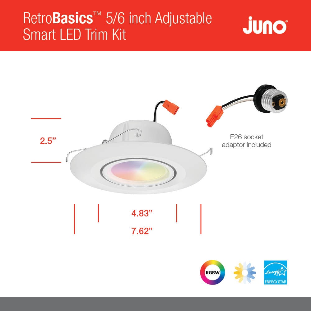 recessed lighting - How do I connect a Juno LED light to a switch when the  light receives power first? - Home Improvement Stack Exchange