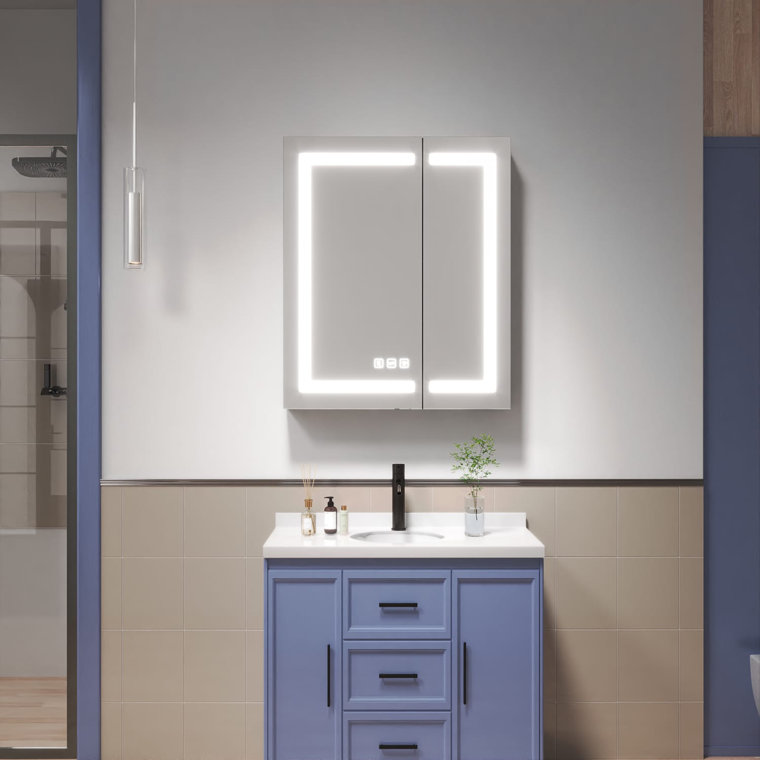 waterpar WPLO-2026V3R Bathroom-Medicine-Cabinets - View #16