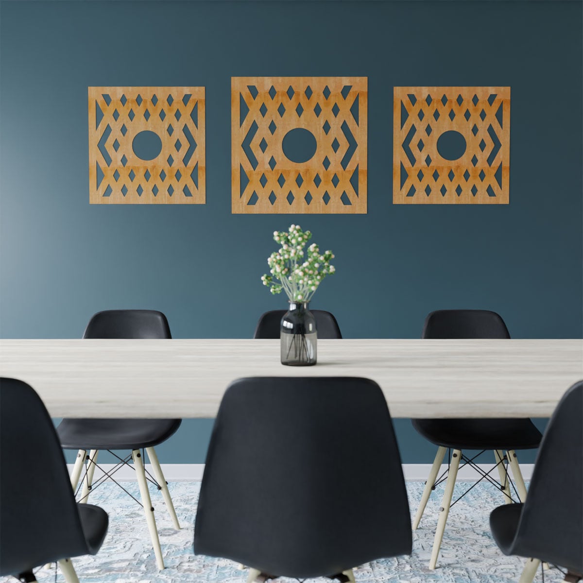 Ekena Millwork CMWP40X40X0375CHAL Ceiling-Medallions - View #6