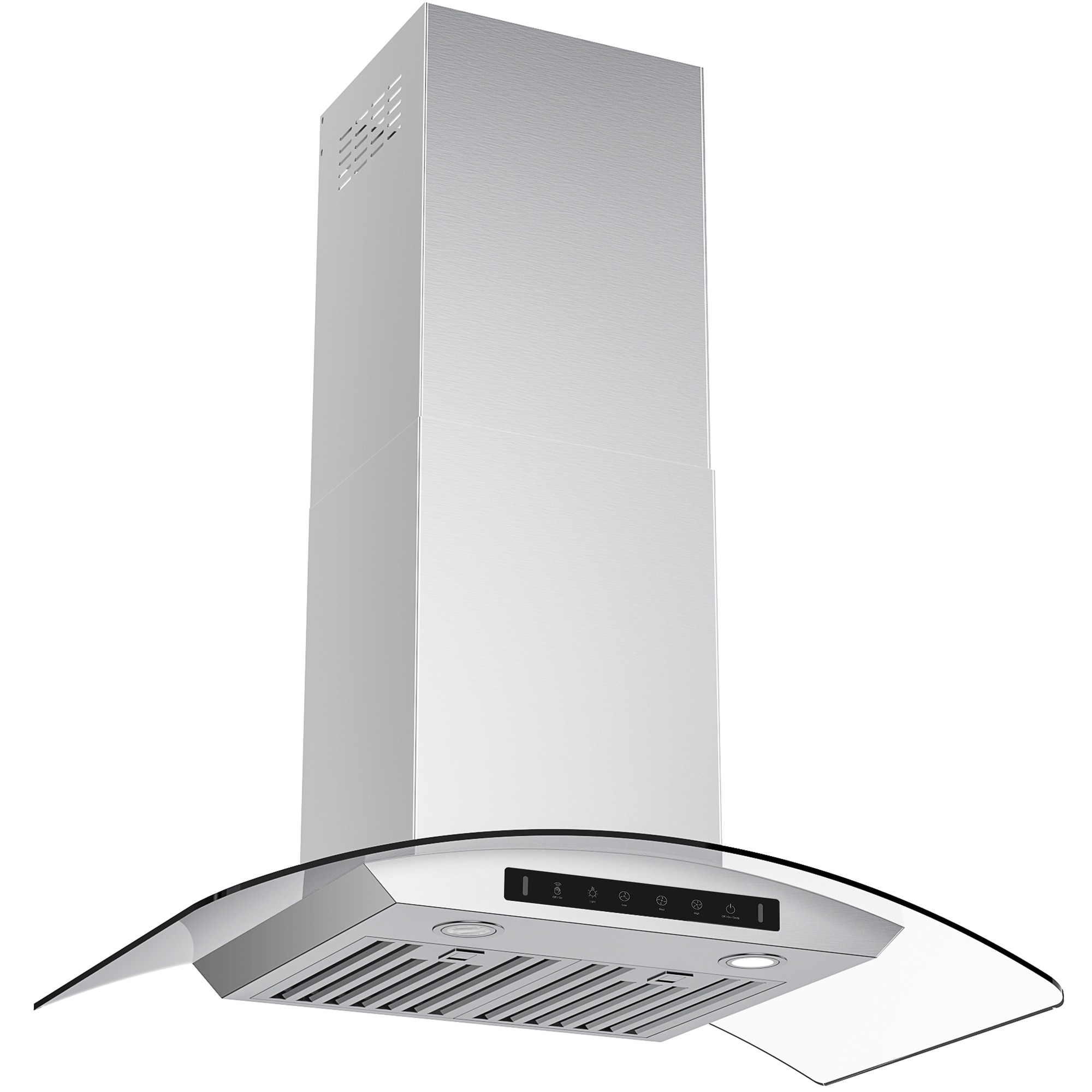 VIKIO WMP0330UDPLUS 30 inch Ducted 800-CFM Recirculating Stainless Steel Wall-Mounted Range Hood