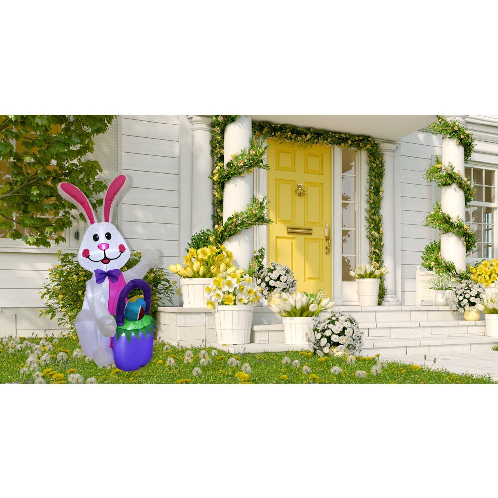 Fraser Hill Farm FHINESTBN041-L Indoor-Spring-Decorations - View #5