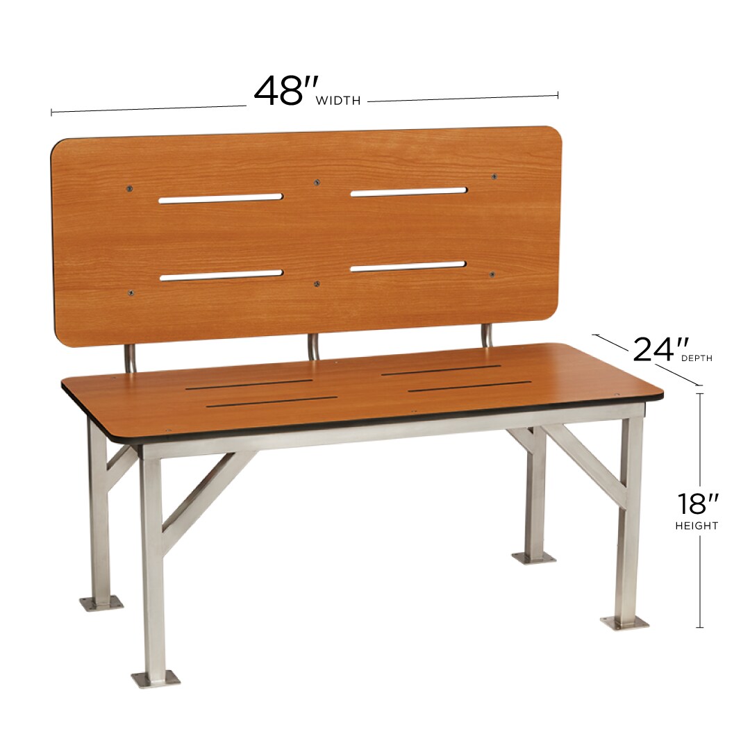 Seachrome SSBB-480240-PTS Bath-Safety-Seats-Benches - View #2