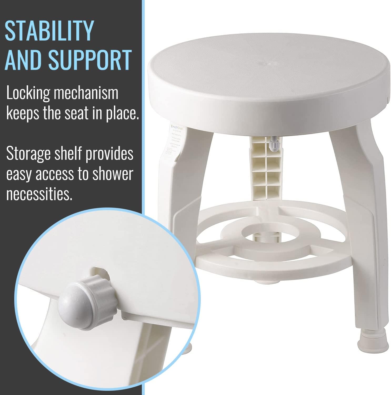 HealthSmart 522-9810-1900 Bath-Safety-Seats-Benches - View #4