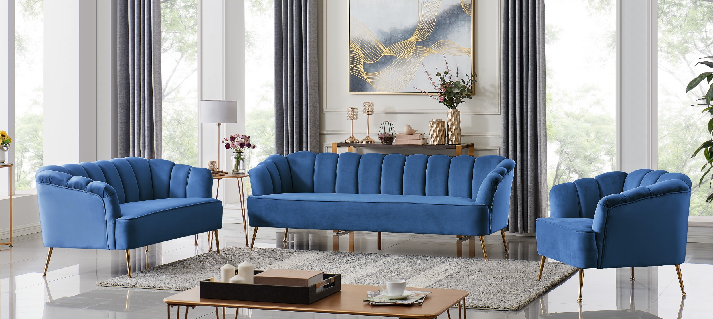 Chic Home Design FLS9536-LW Sofas-Loveseats - View #6
