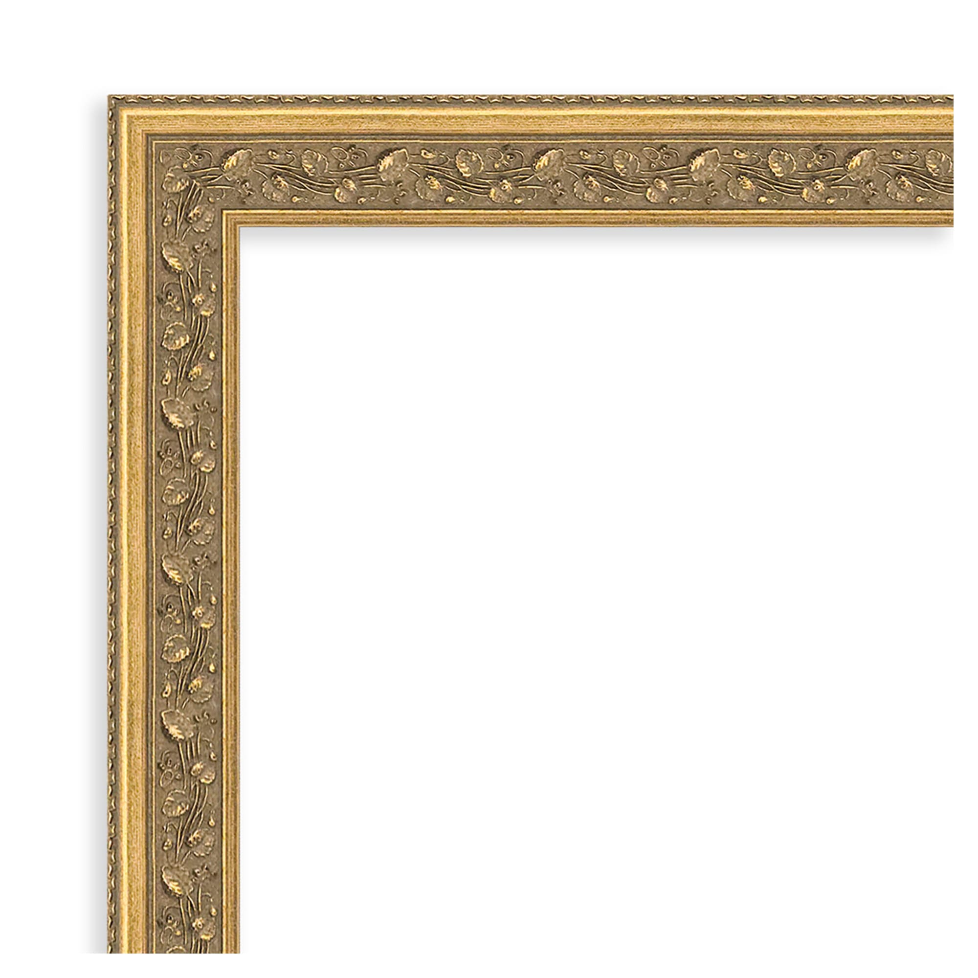 Amanti Art Carter Dark Gold Framed Dry Erase Magnetic Board 22 x 28 in ...