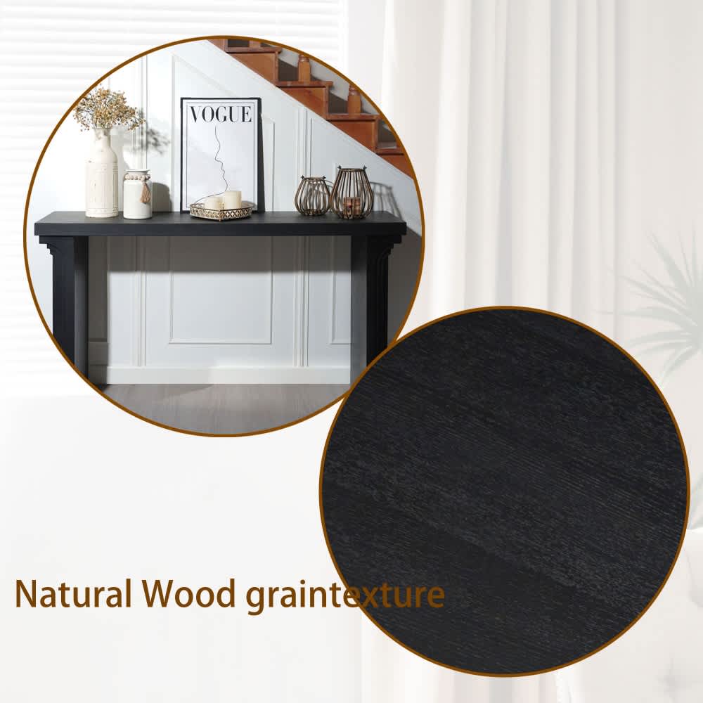 Coolbibila ERIC-CONSOLE-BLACK Console-Sofa-Tables - View #6