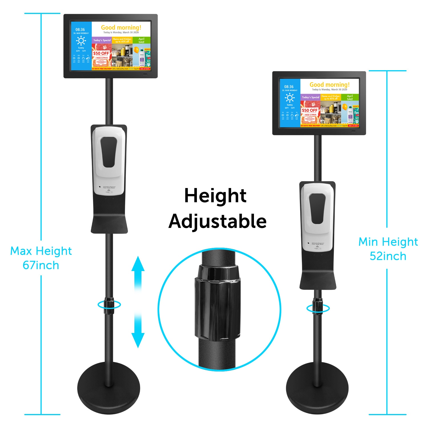 Sungale CPF1503-STAND-SET Picture-Frames - View #11