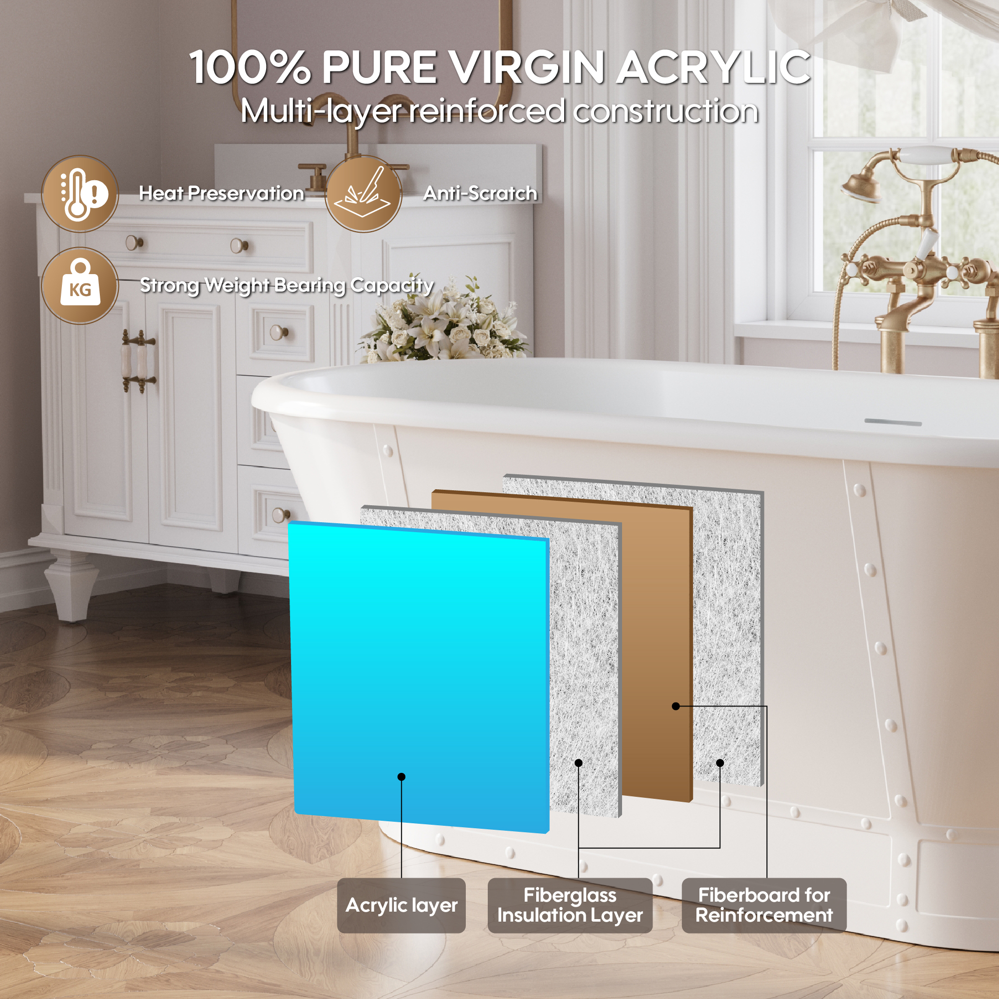 WELLFOR BM-P205909 bathtubs - View #11