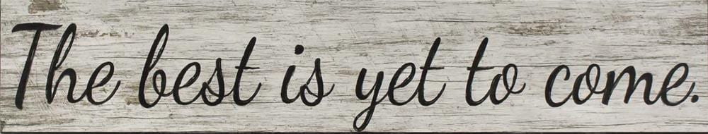  1607-8143LOW 7-in H x 37-in W Inspirational Sign