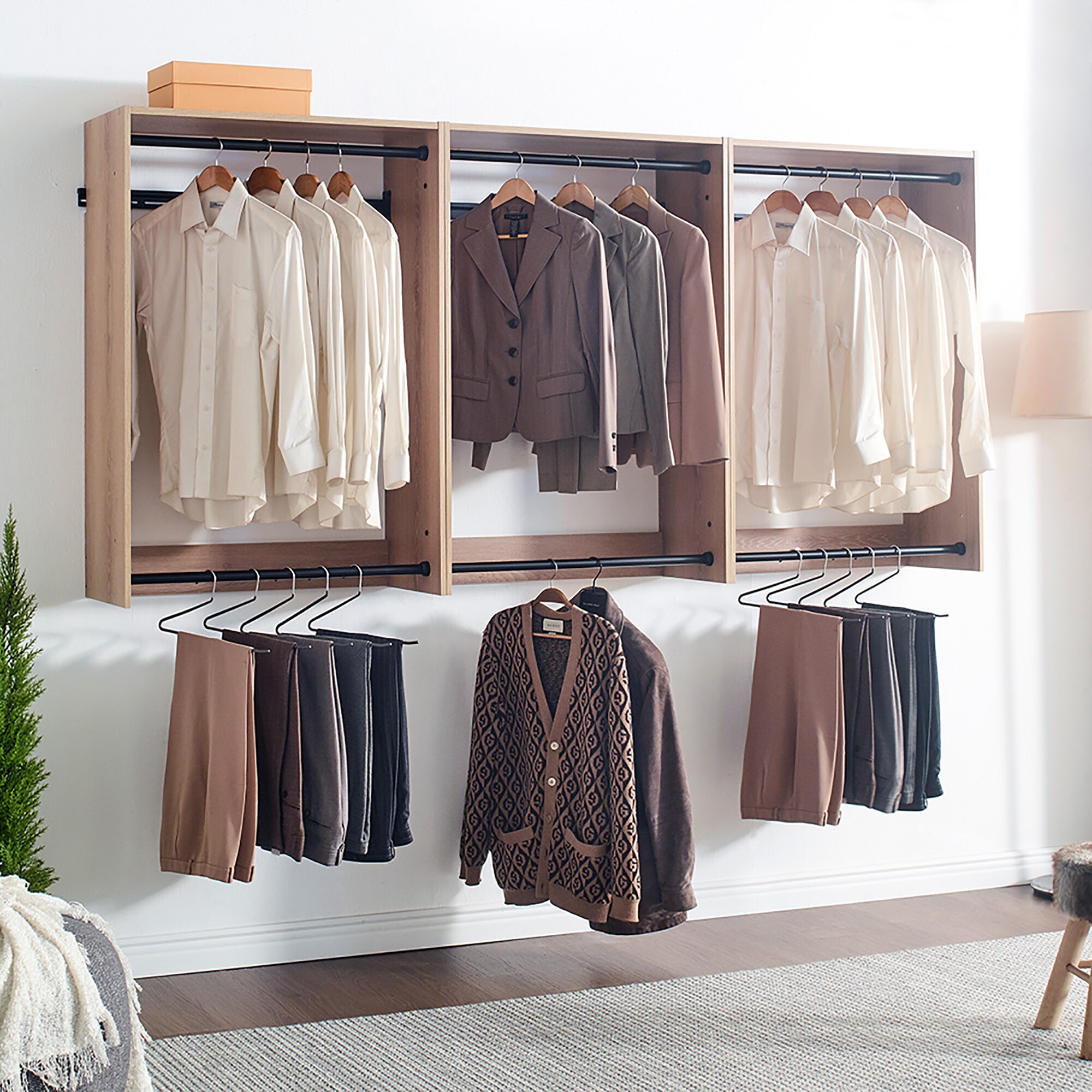 LOVMOR SF-R-B040S00114 Wood-Closet-Shelves - View #4