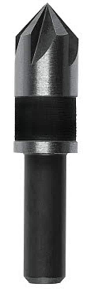 IRWIN 1877715 3/8-in x 6-in Black oxide coated HSS Countersink Twist Drill Bit