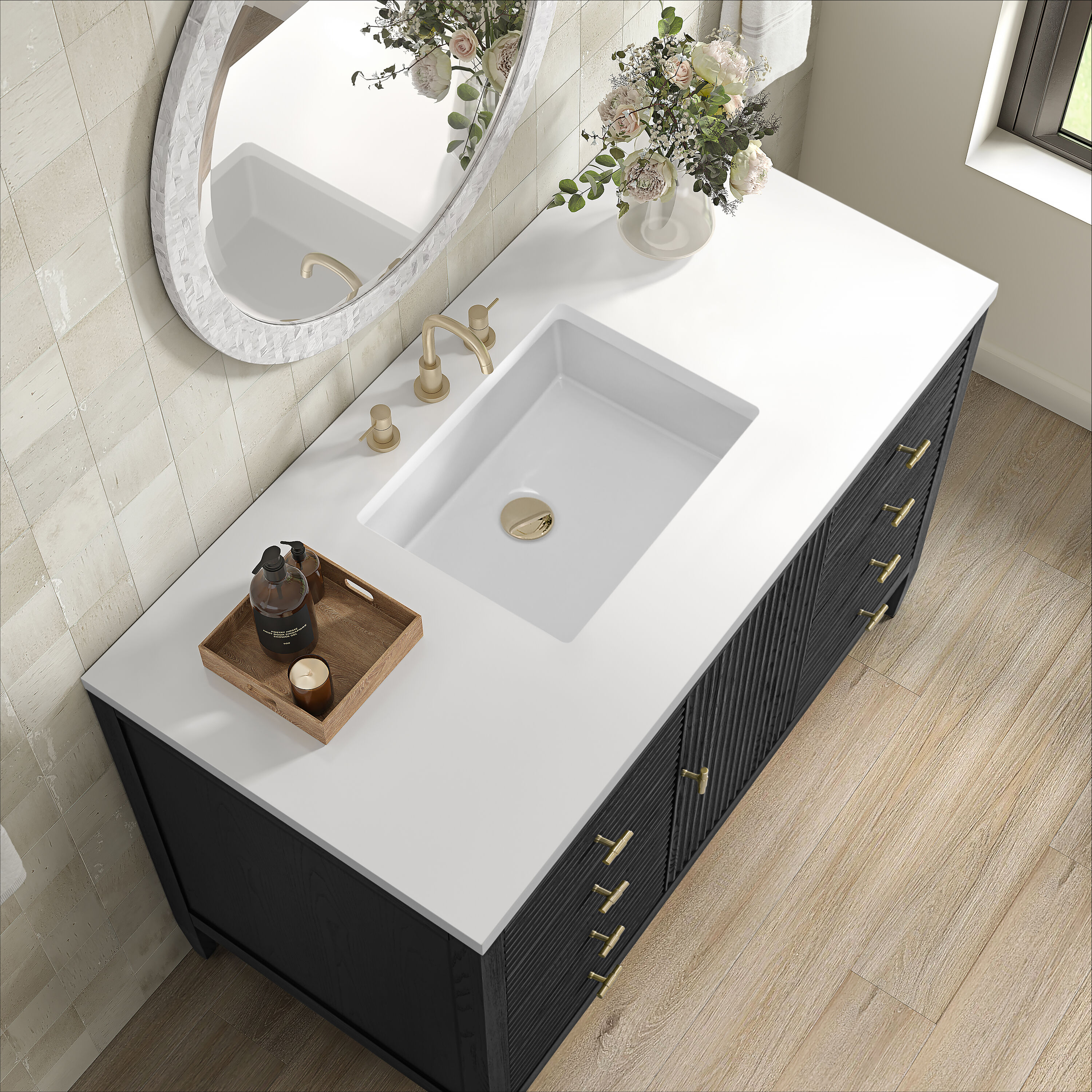 James Martin Vanities 485-V48-CBO-3WZ Bath-Vanity-Combo - View #4
