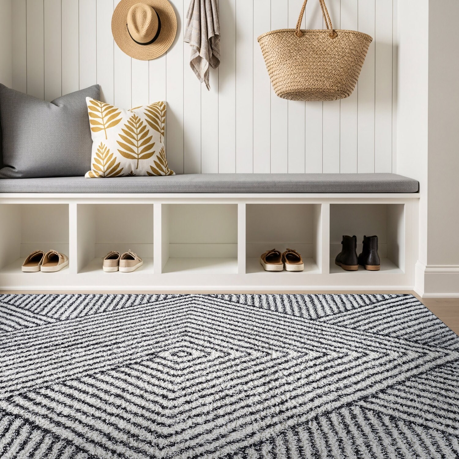 World Rug Gallery WR130WHITE4X6 rugs - View #2