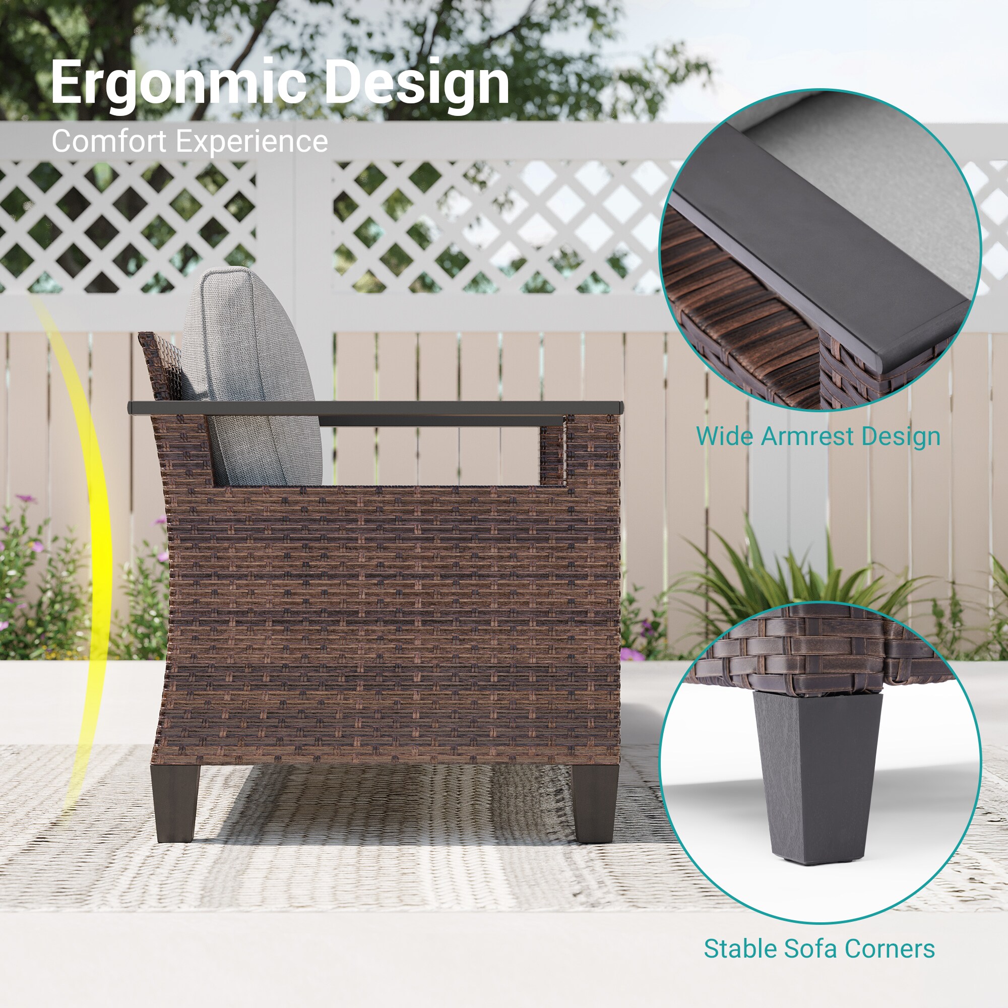 ACEGOSES LW-PS-126S1BLY Patio-Conversation-Sets - View #5