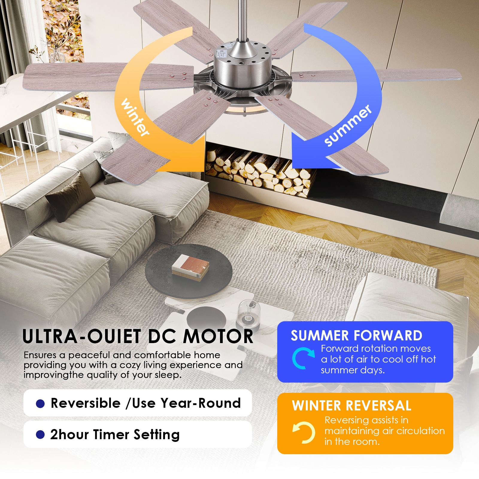 Gleam Flare GF-6528-52NK Ceiling-Fans - View #10