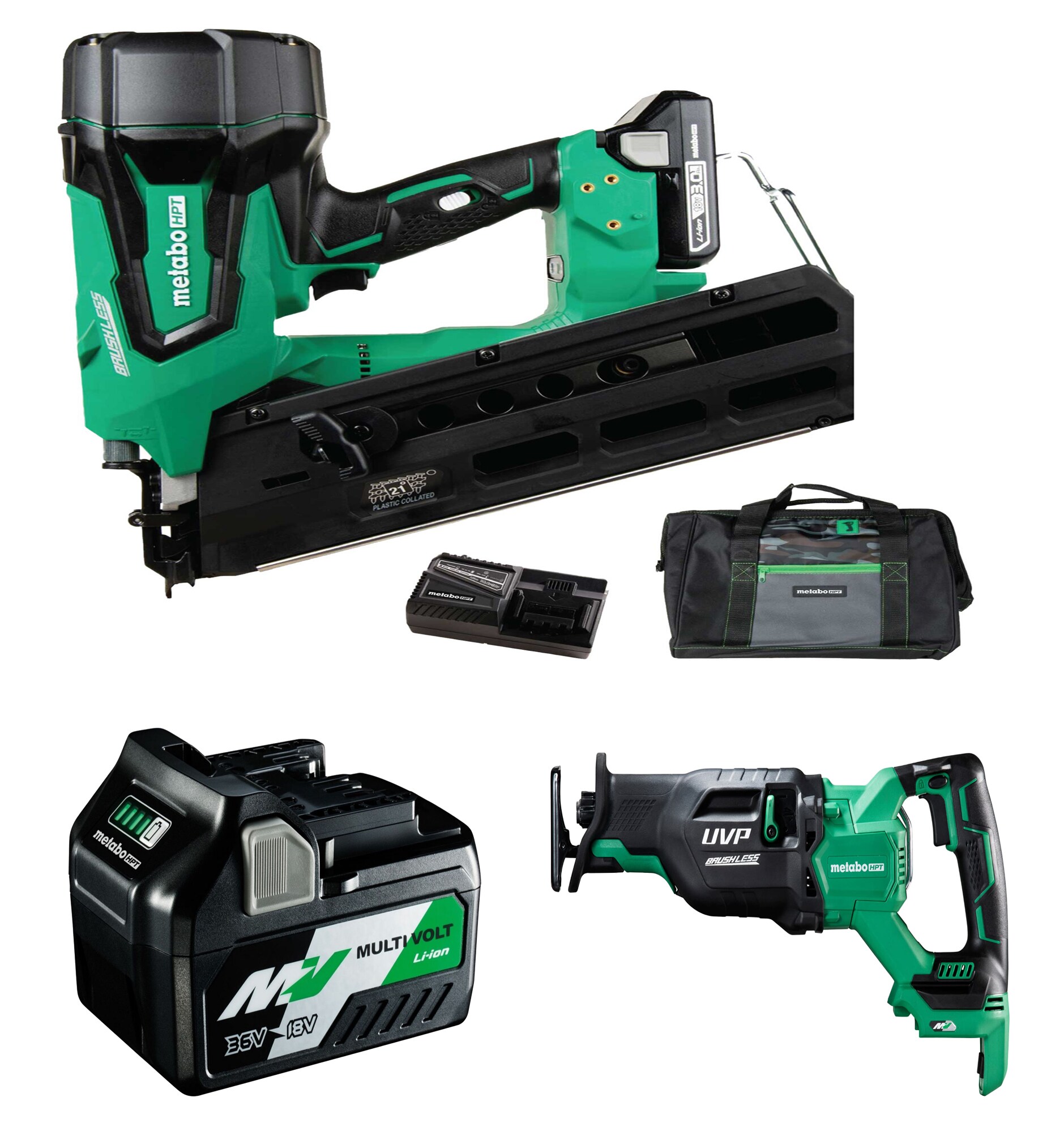 Metabo 613102860 - 9 - 36V Cordless Angle Grinder - Battery Sold Separately