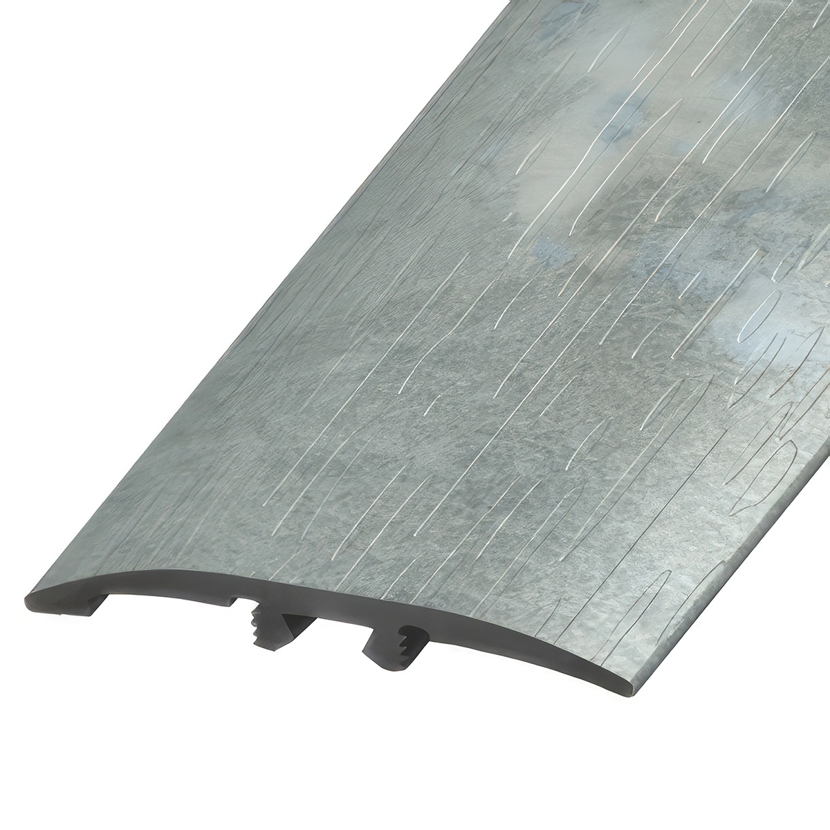 Versatrim SLT-114874 Tones GlueCore Lucida-Tones GlueCore-Moonrock 0.25-in T x 2-in W x 94-in L PVC 3-in-1 T-moulding/Reducer/Endcap