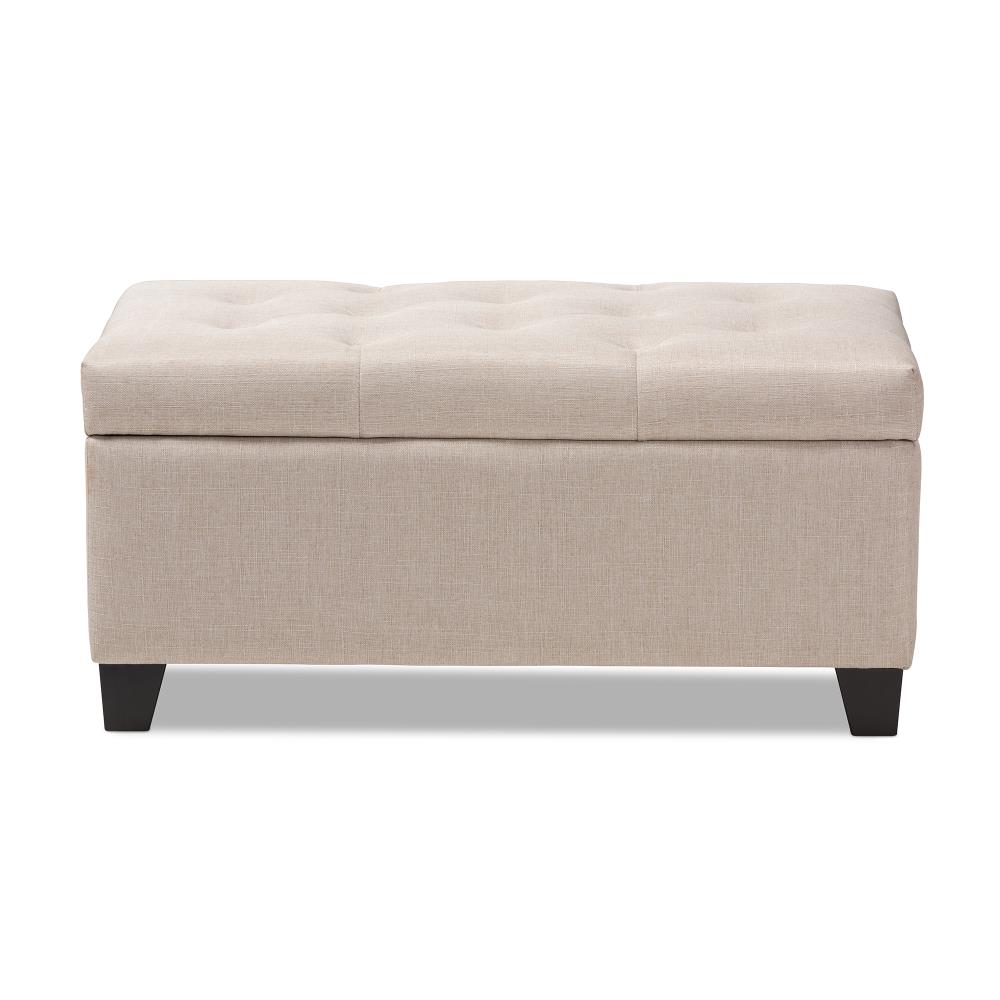 Michaela Rectangle Ottomans Poufs at Lowes